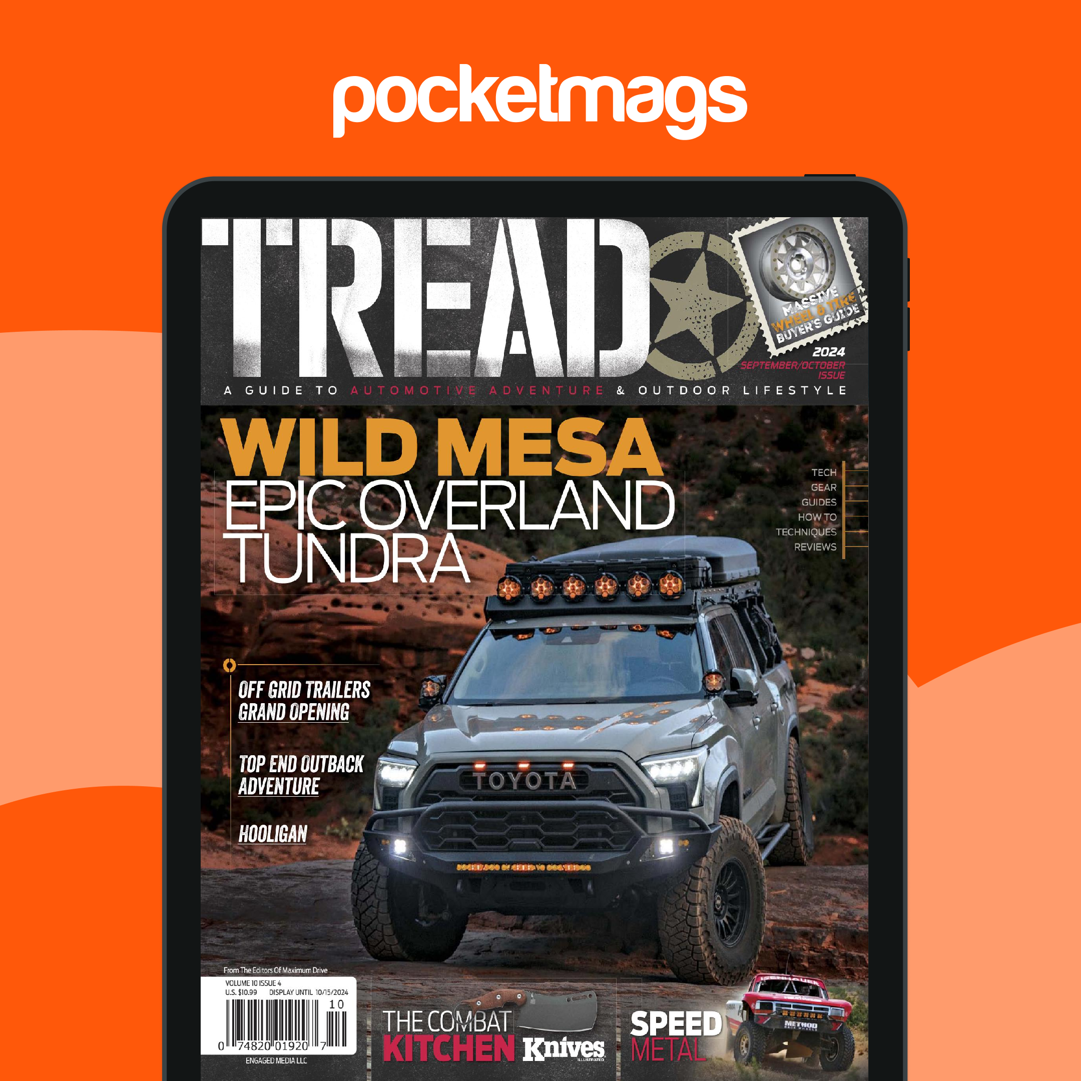 Trears Mag Tread Magazine - Tread Sep/Oct 24 Back Issue
