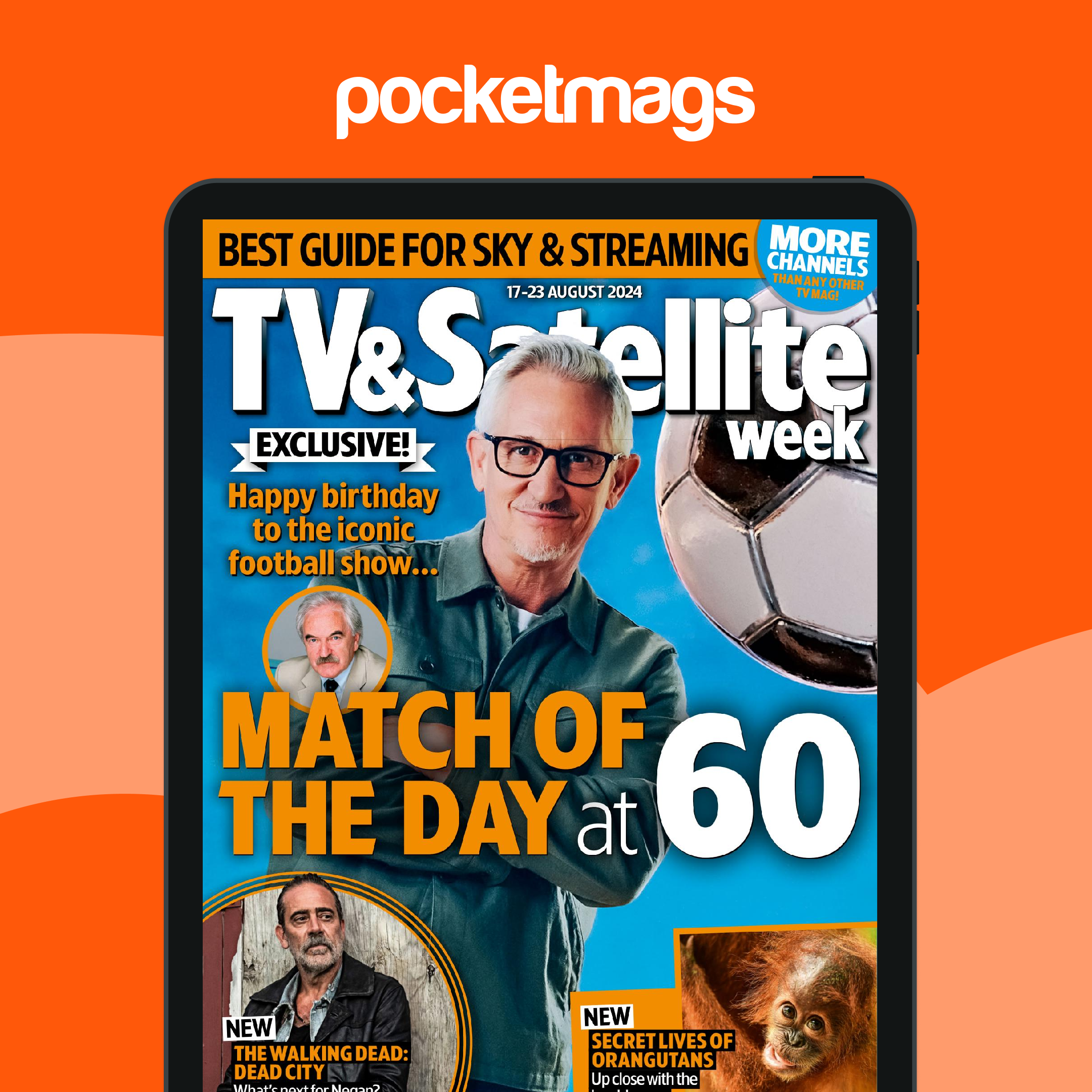 Tv Week Magazine TV & Satellite Week Magazine - 17 Aug 2024 Back Issue