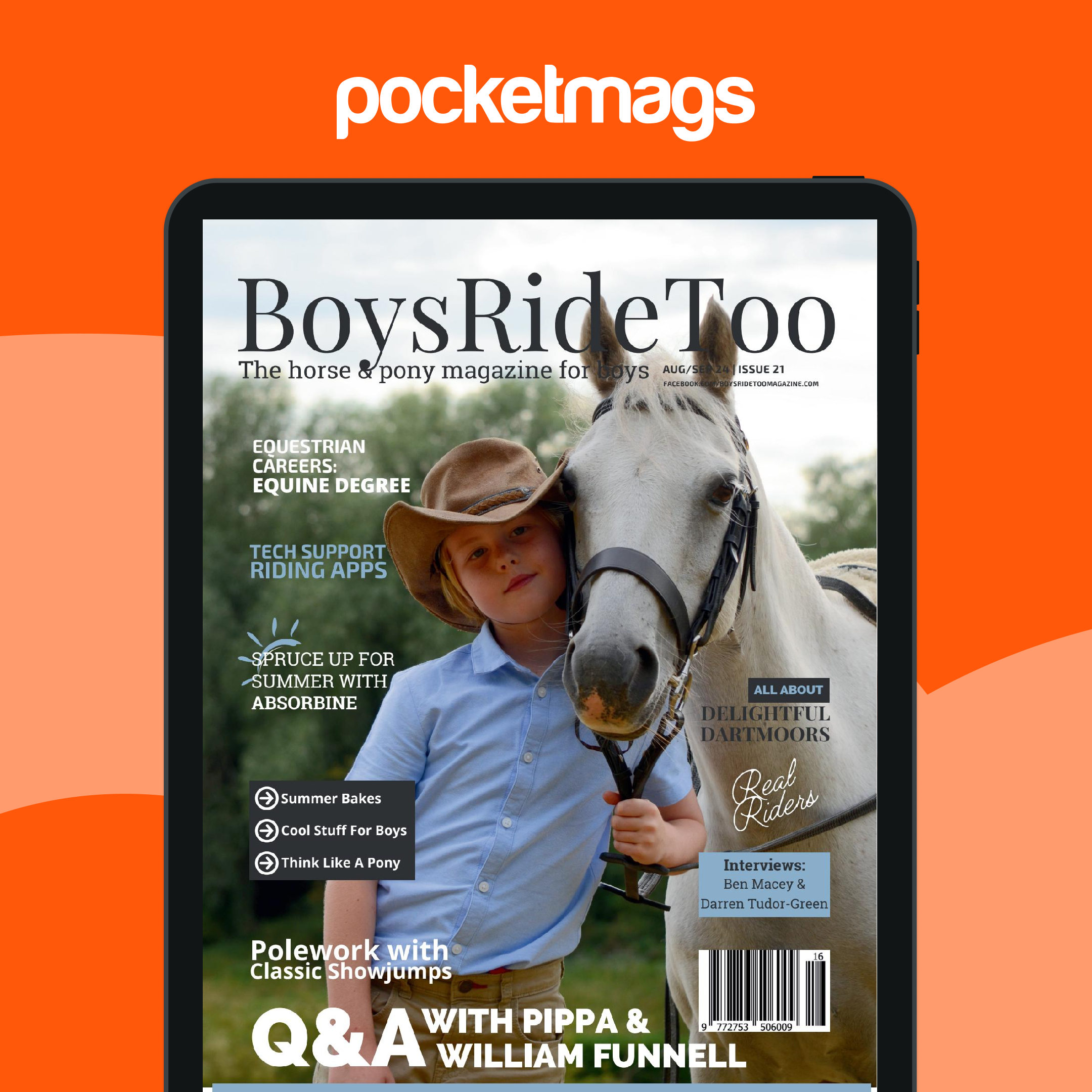 Boys Ride Too Magazine Subscriptions and Aug / Sept 2024 Issue