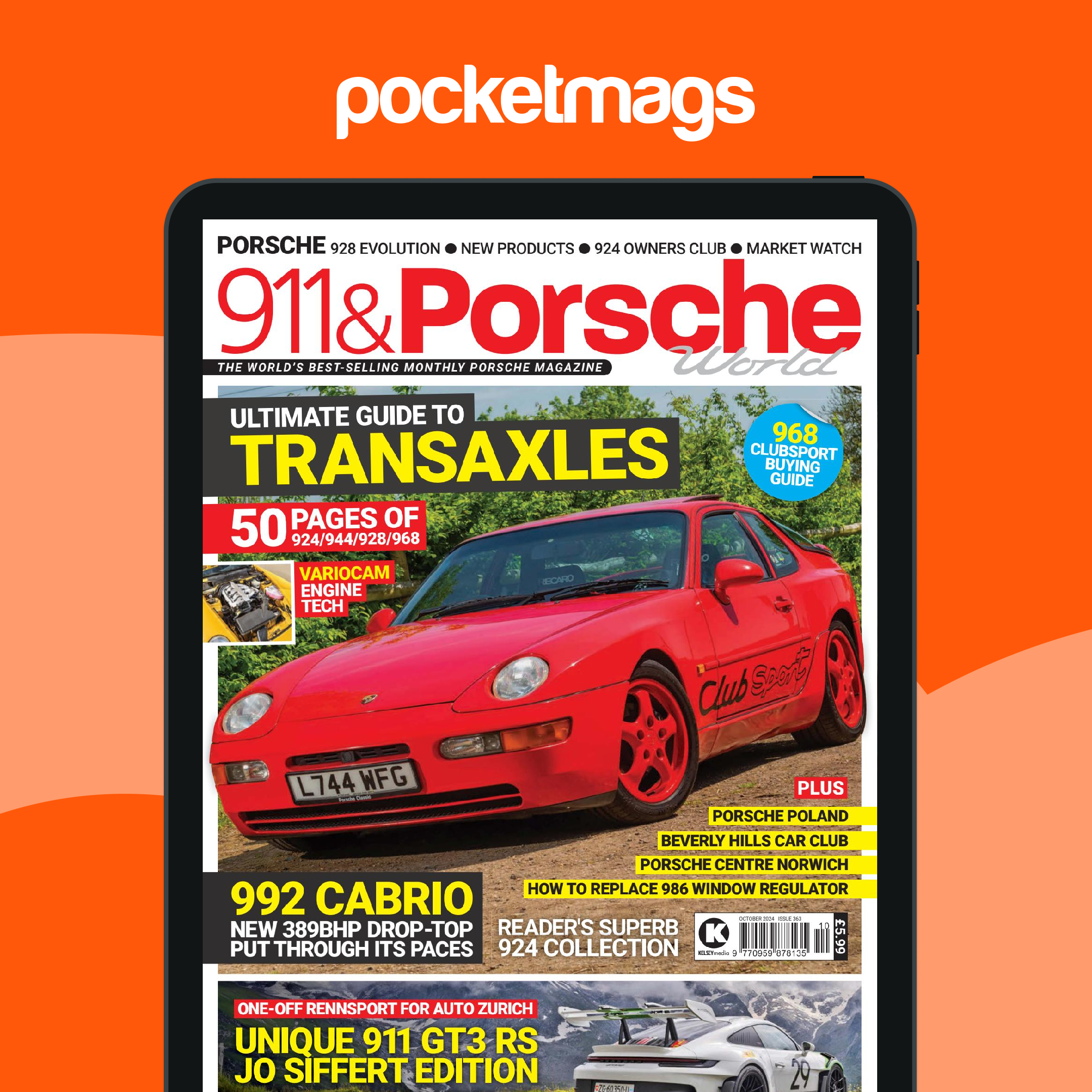 ① THE 911 & PORSCHE MAGAZINE No.1〜No.10 911 & Porsche World Magazine Subscriptions and Sep-25 Issue