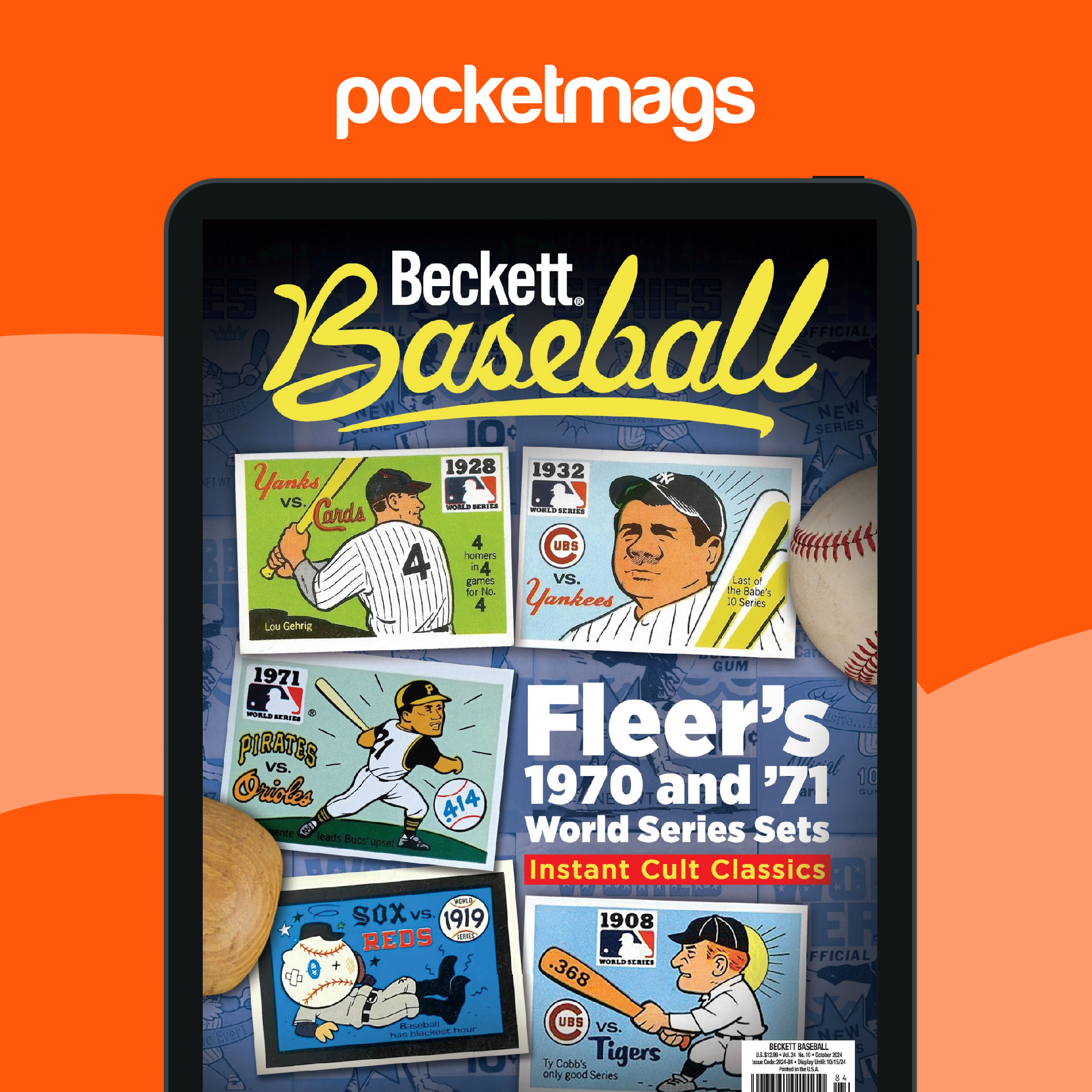 Beckett Baseball Magazine - 2024-84 (Baseball-Oct) Zurück Ausgabe