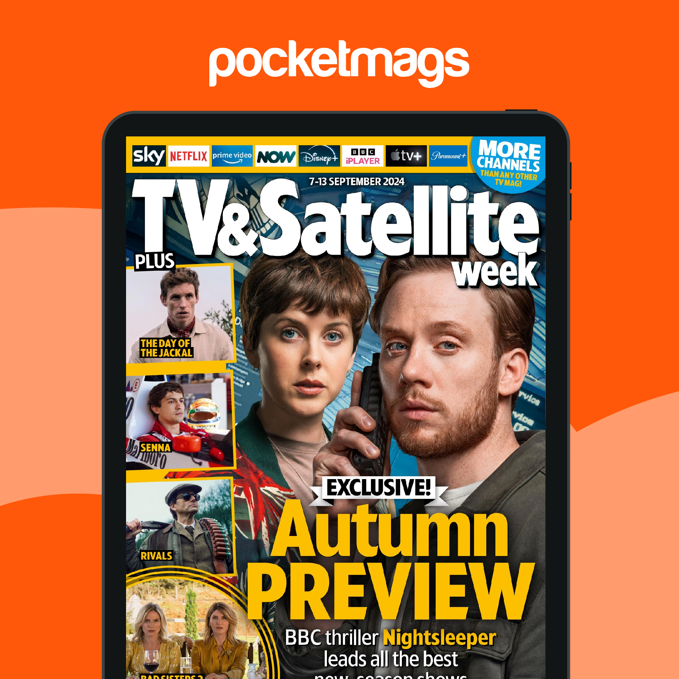 Tv Week Magazine TV & Satellite Week Magazine - 7 Sep 2024 Back Issue