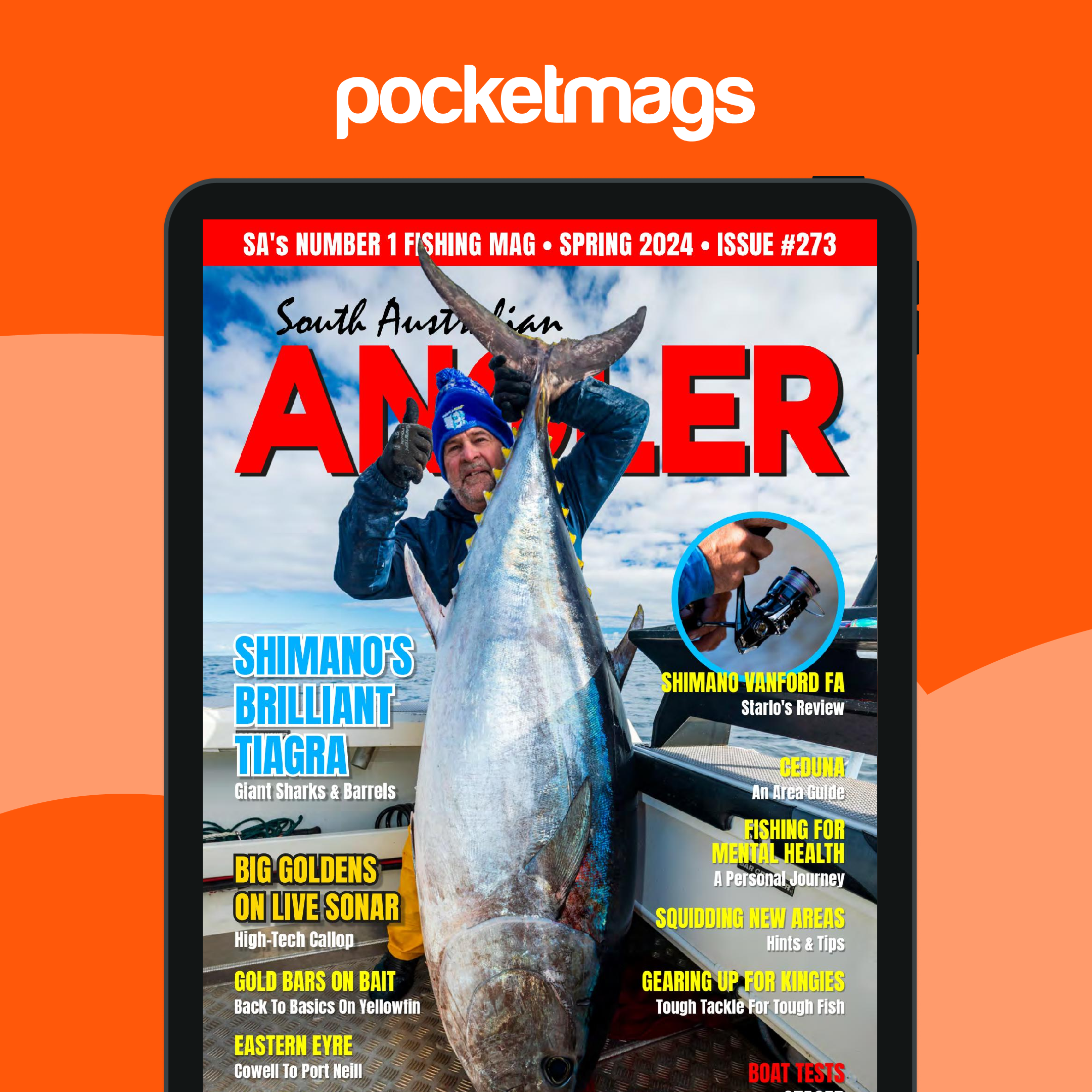 South Australian Angler Magazine - Spring 2024 - Issue #273 Back Issue