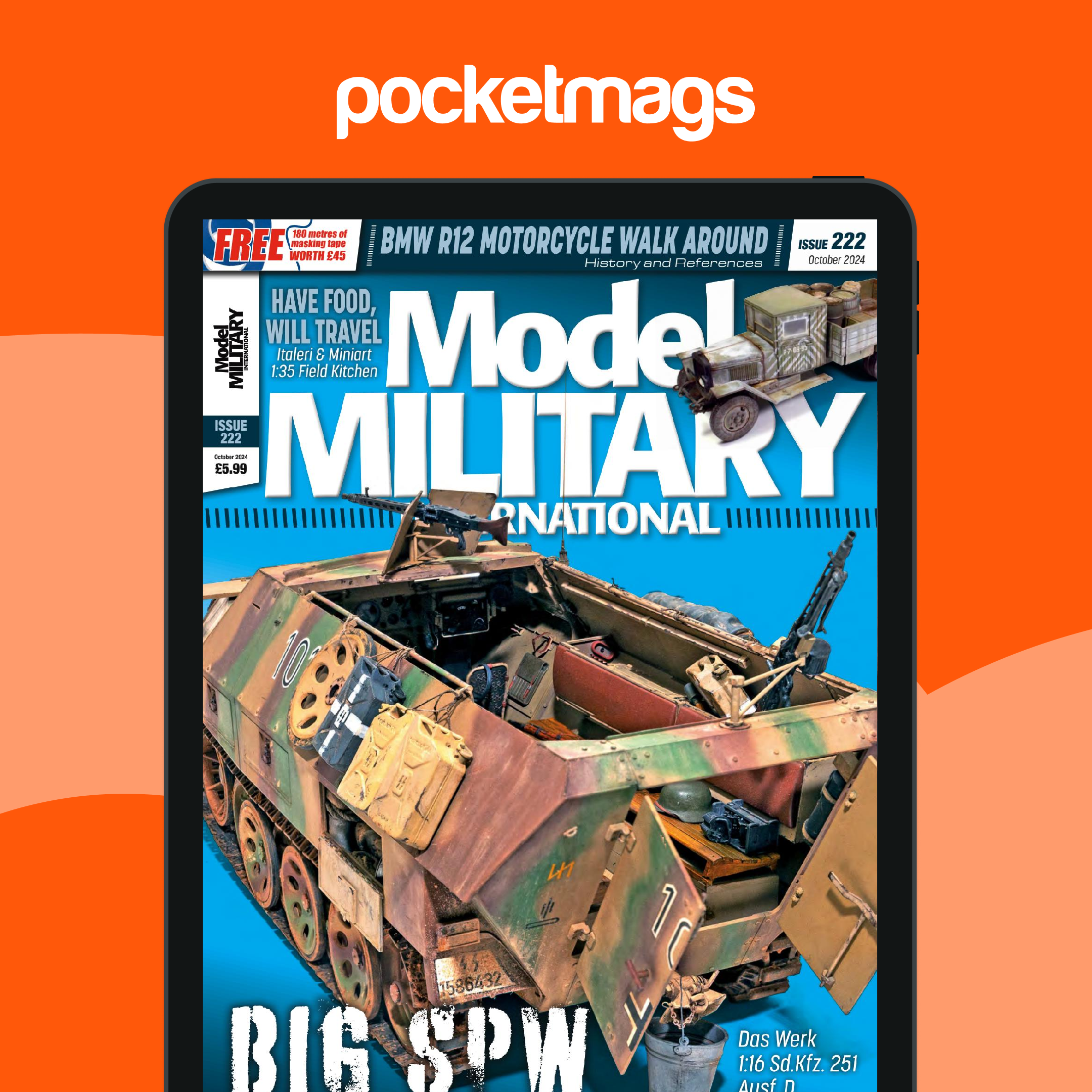 Model Military International Magazine - 222 Back Issue