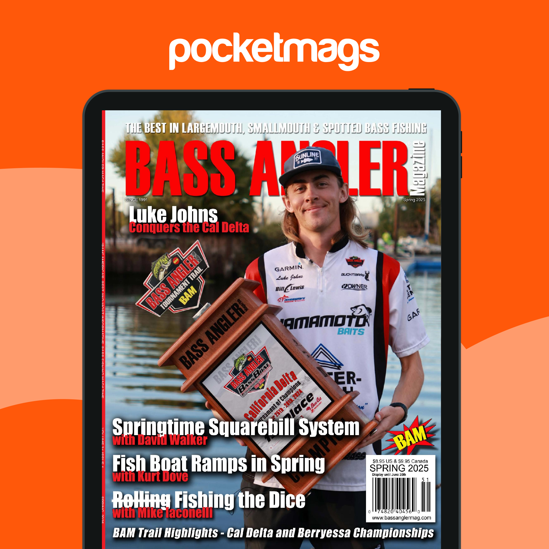 BASS ANGLER MAGAZINE - Spring 25 Back Issue