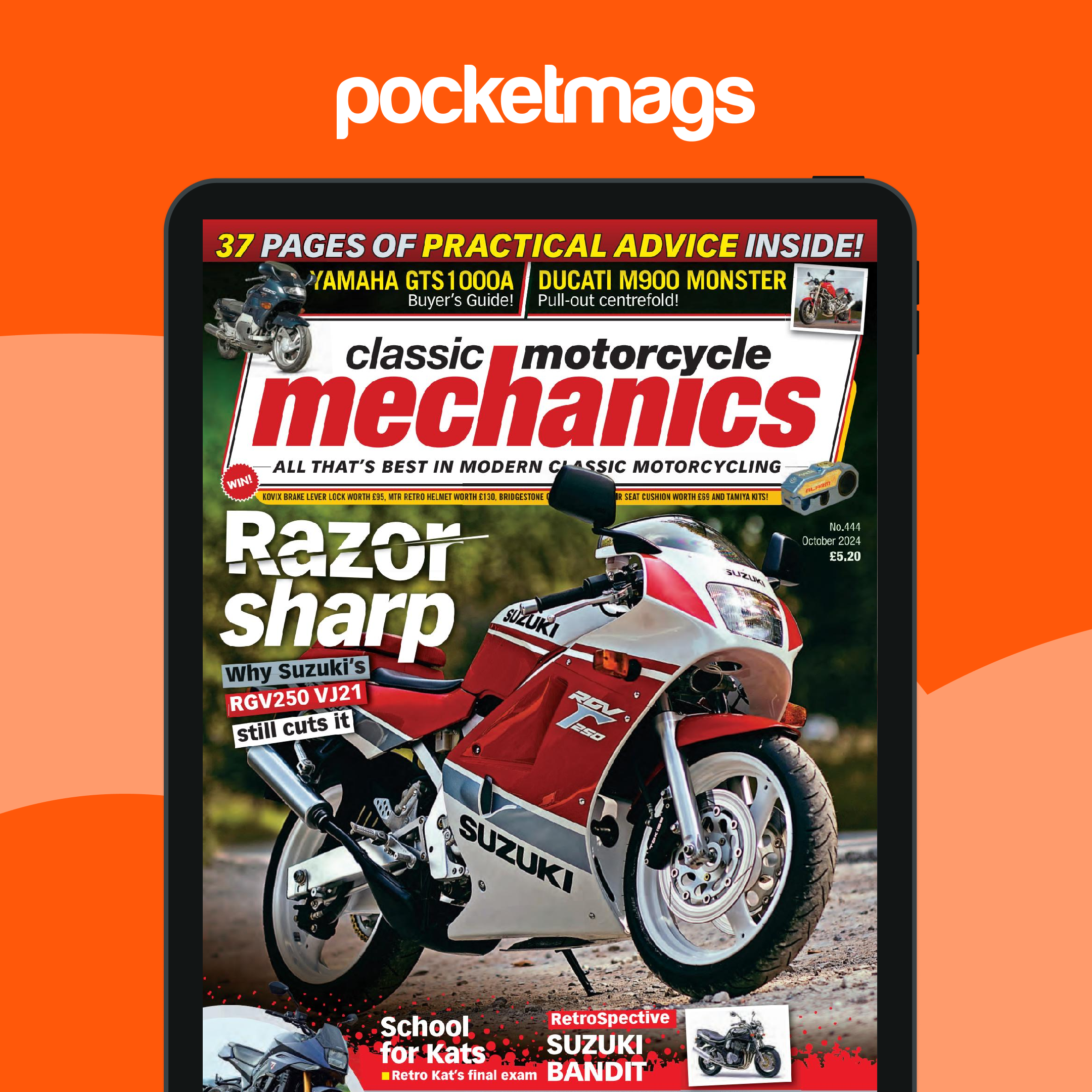 Classic Motorcycle Mechanics Magazine - October 2024 Back Issue