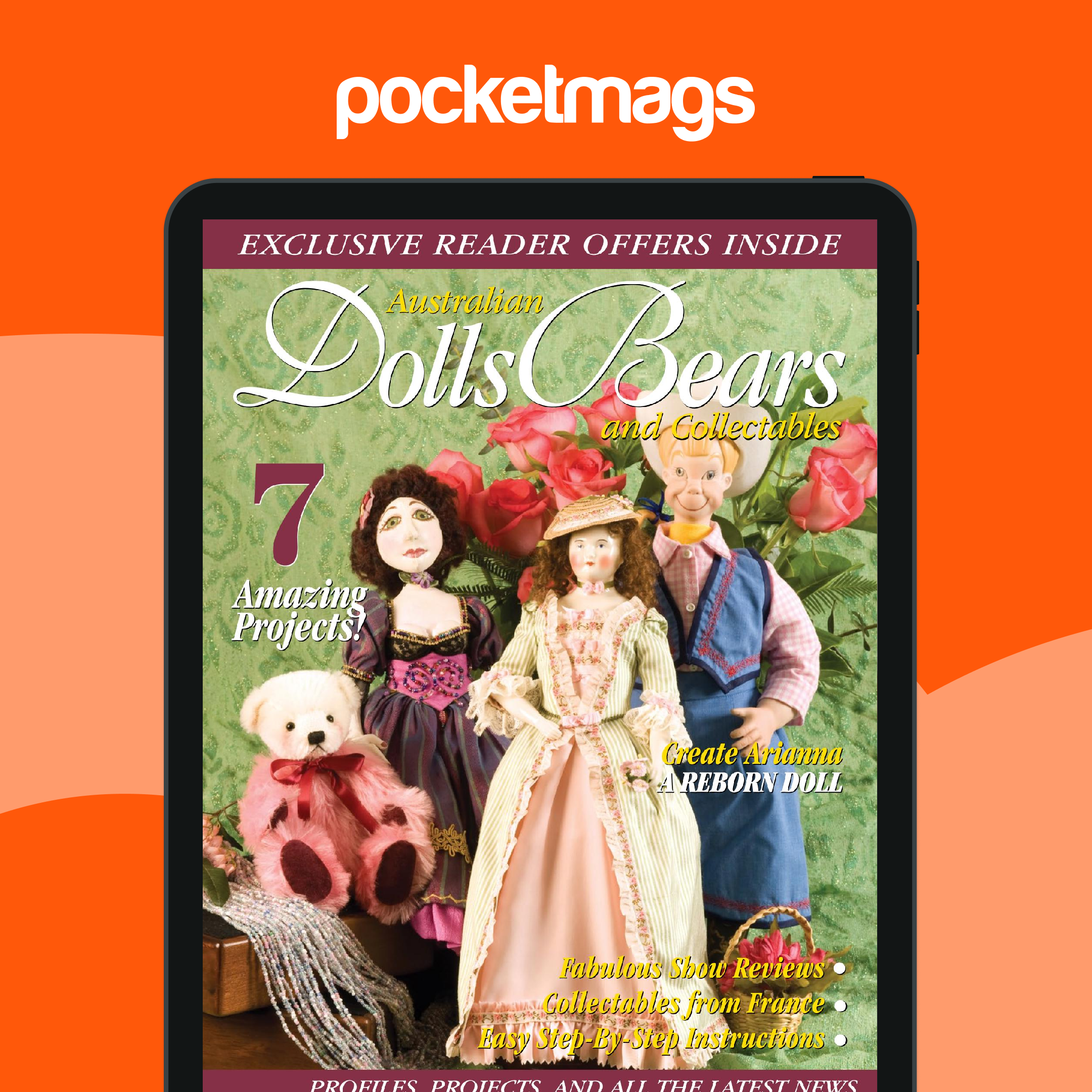 Dolls Bears & Collectables Magazine - Issue 8 Back Issue