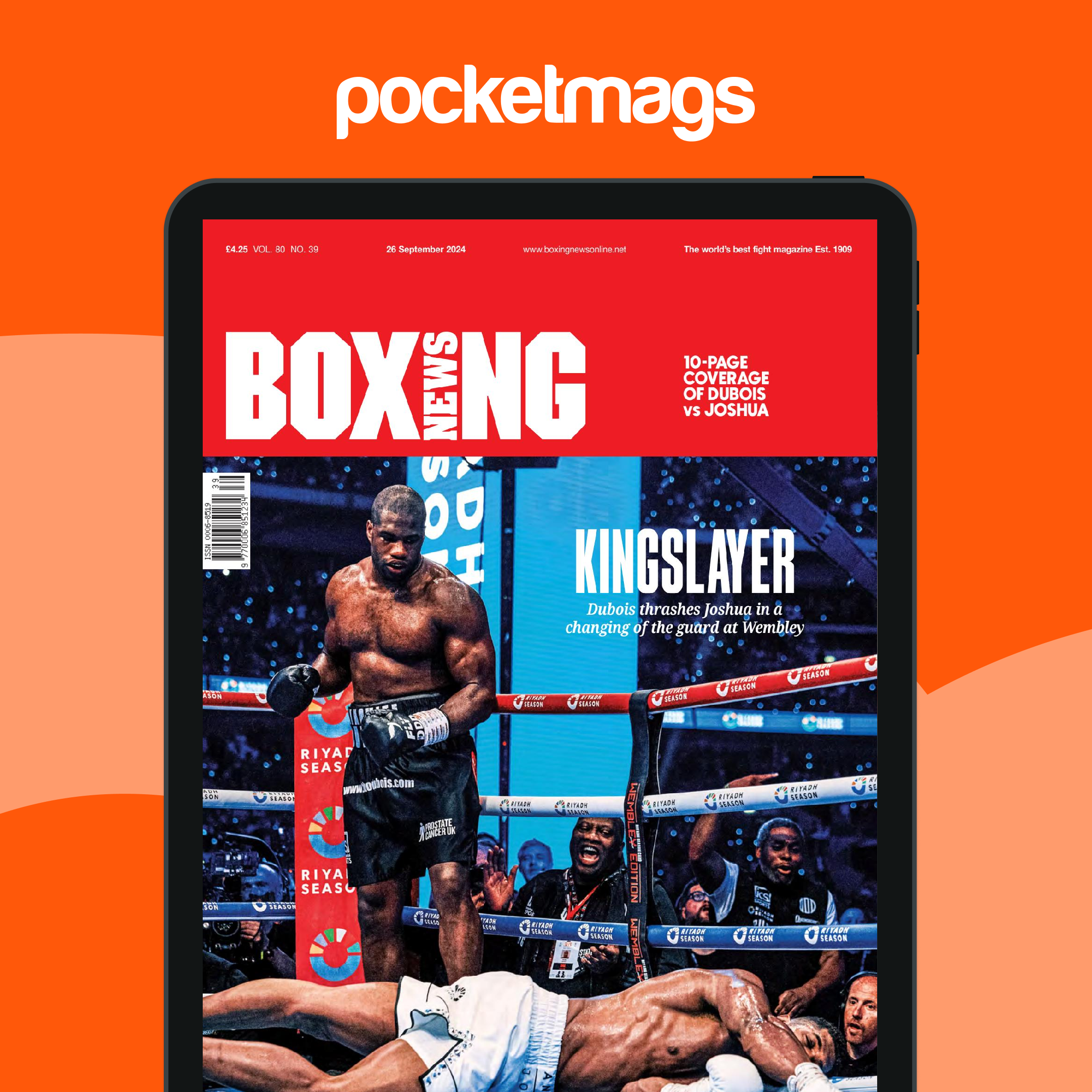 Boxing News Magazine - 25-Sep 2024 Back Issue