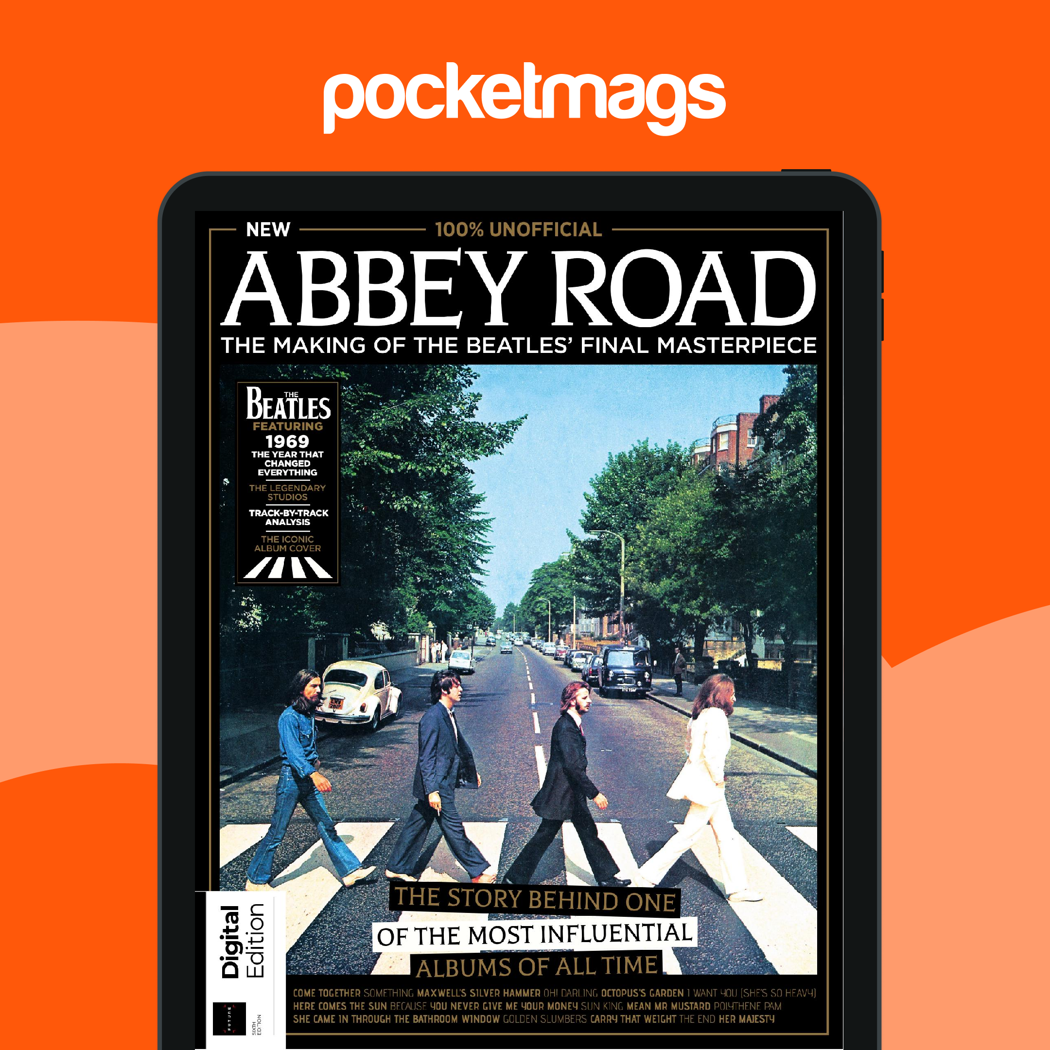 【Abbey Road Studios】 The 4’20” Come Together バッグ 鞄 The pedestrian crossing outside the abbey road studios in
