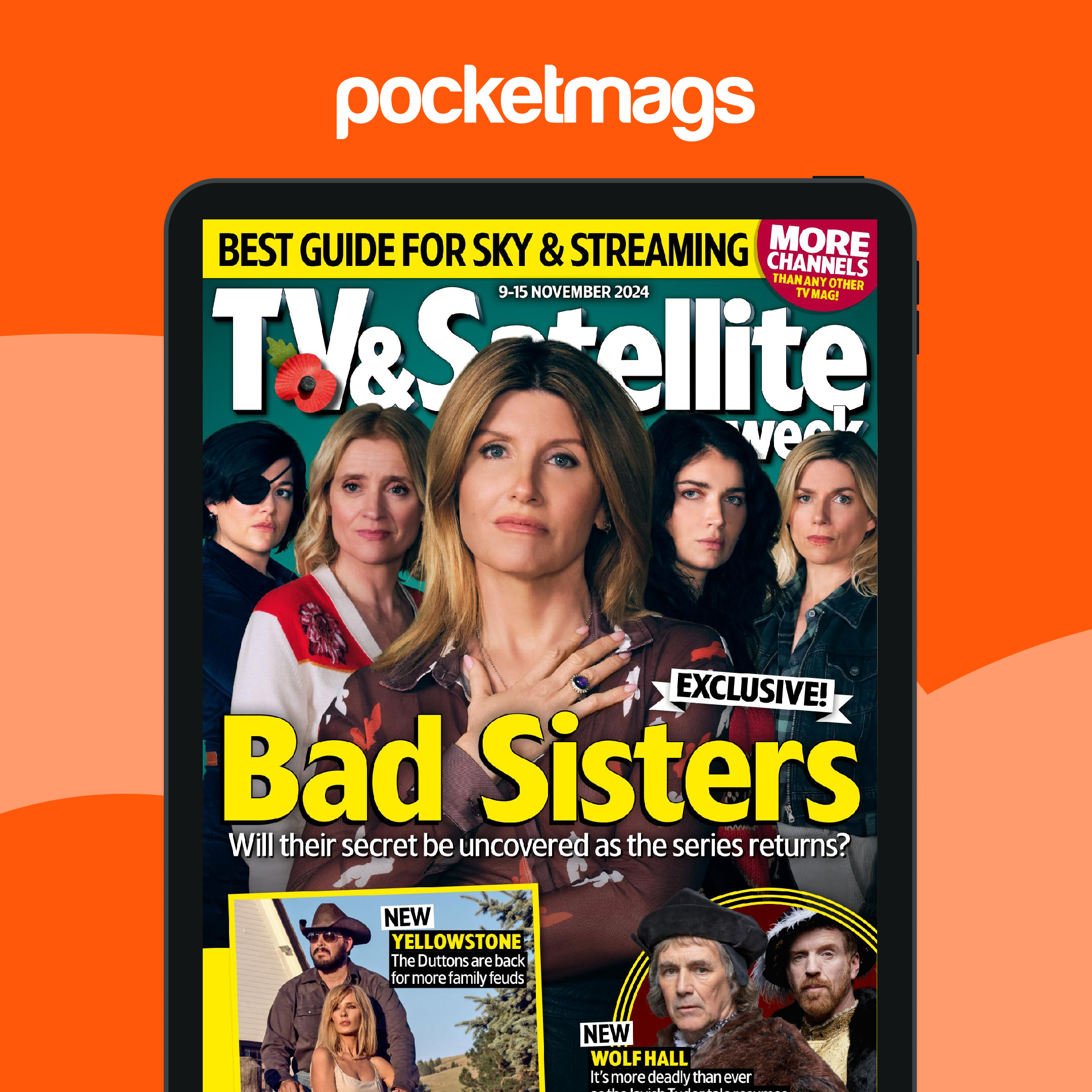 Tv Week Magazine TV & Satellite Week Magazine - 9 Nov 2024 Back Issue