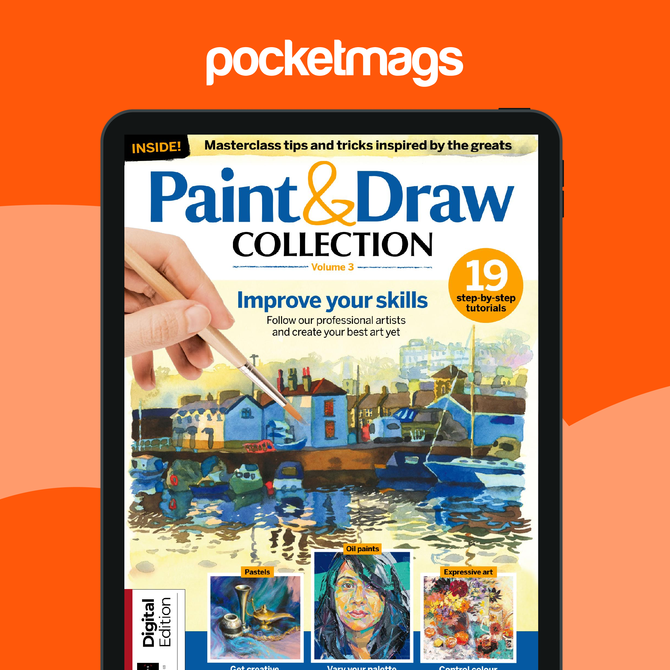 Draw Collection Creative Bookazine - Paint & Draw Collection Volume 3 Sixth Revised ...