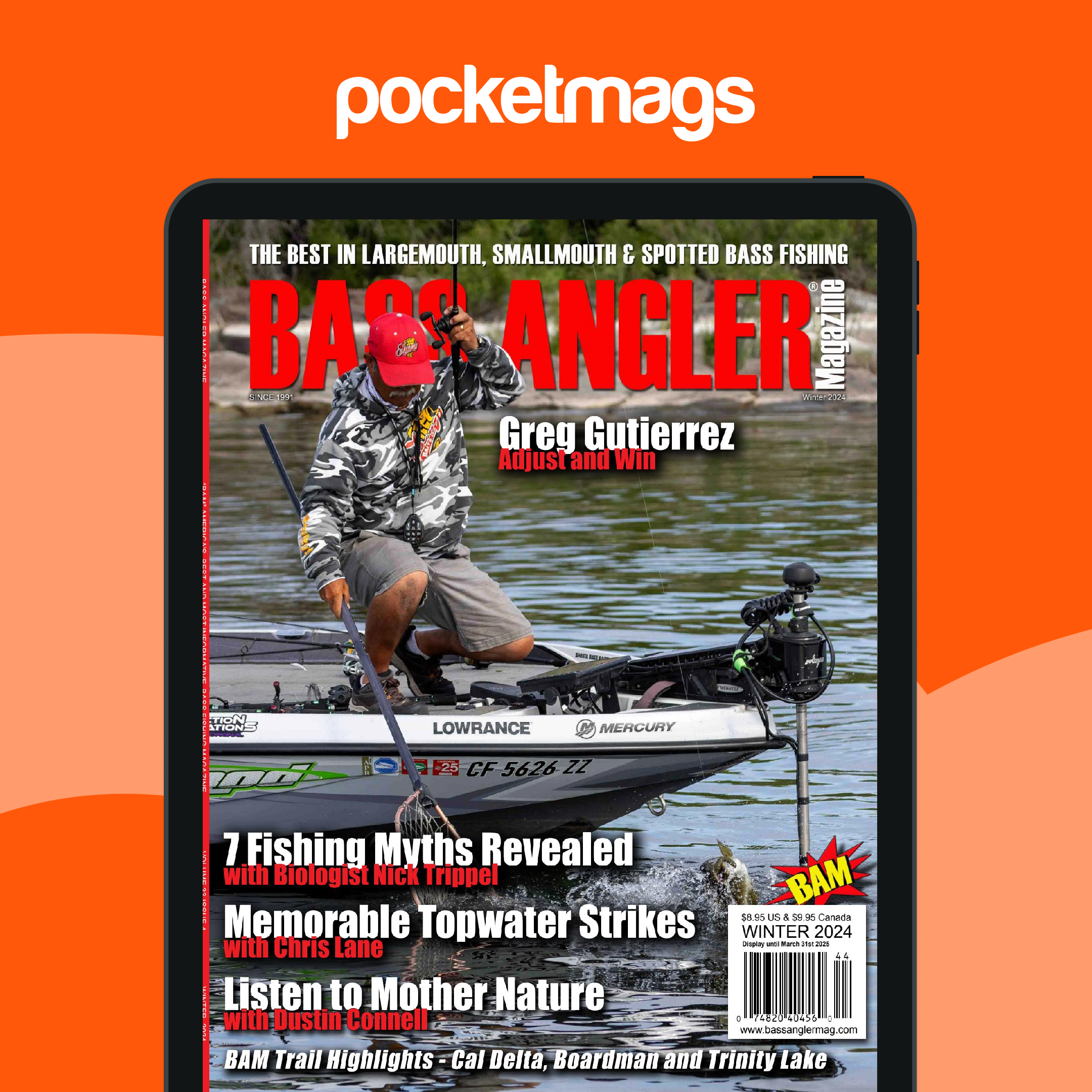 BASS ANGLER MAGAZINE - Winter 24 Back Issue