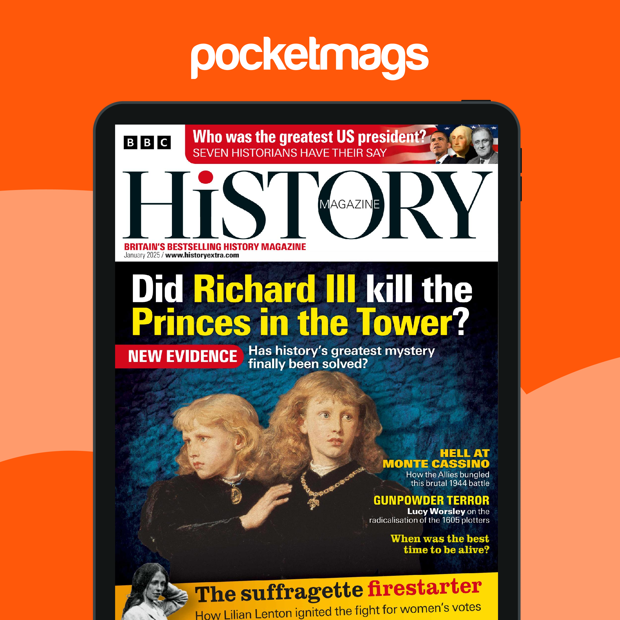 BBC History Magazine Subscriptions and January 2025 Issue