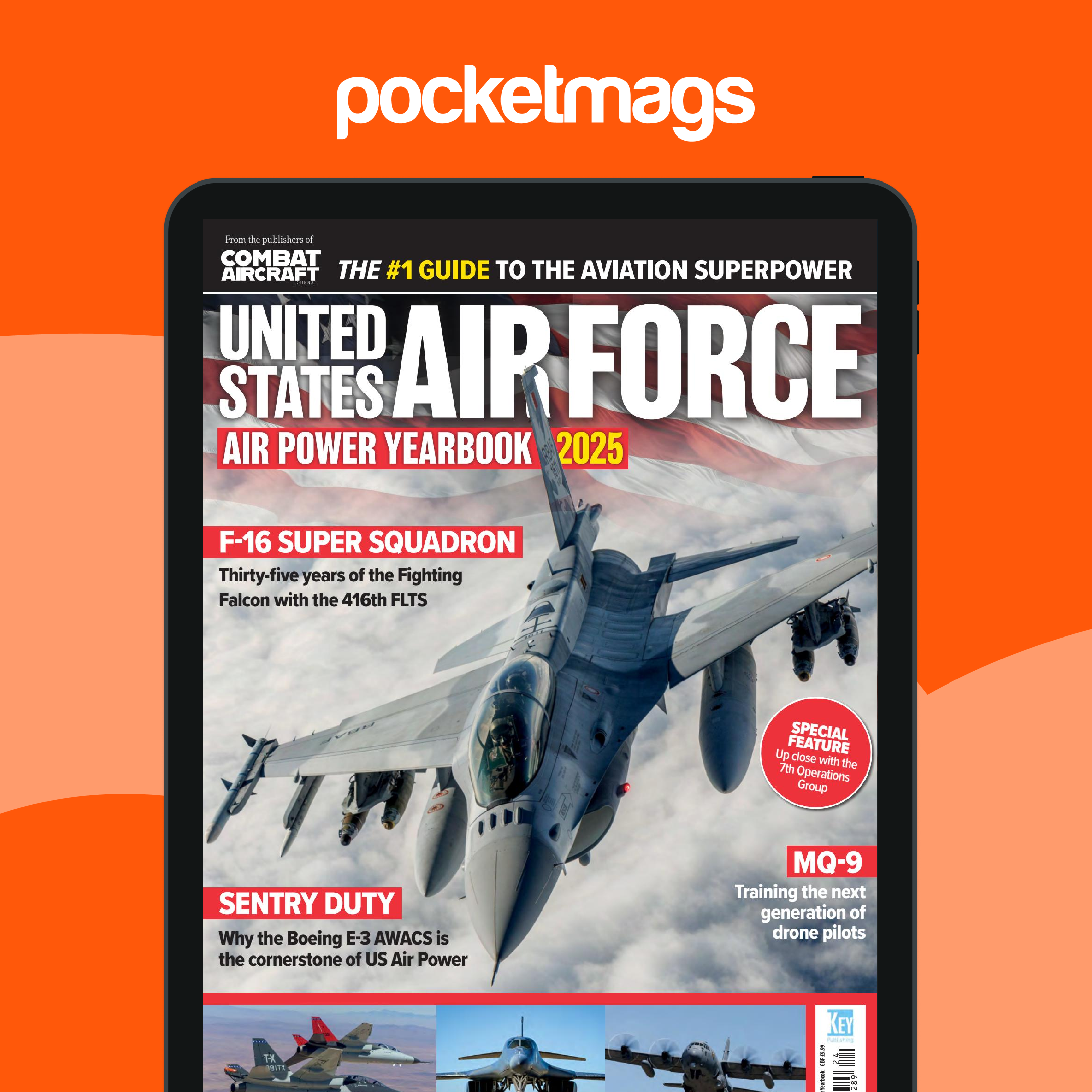 Combat Aircraft Journal Magazine - USAF Air Power Yearbook