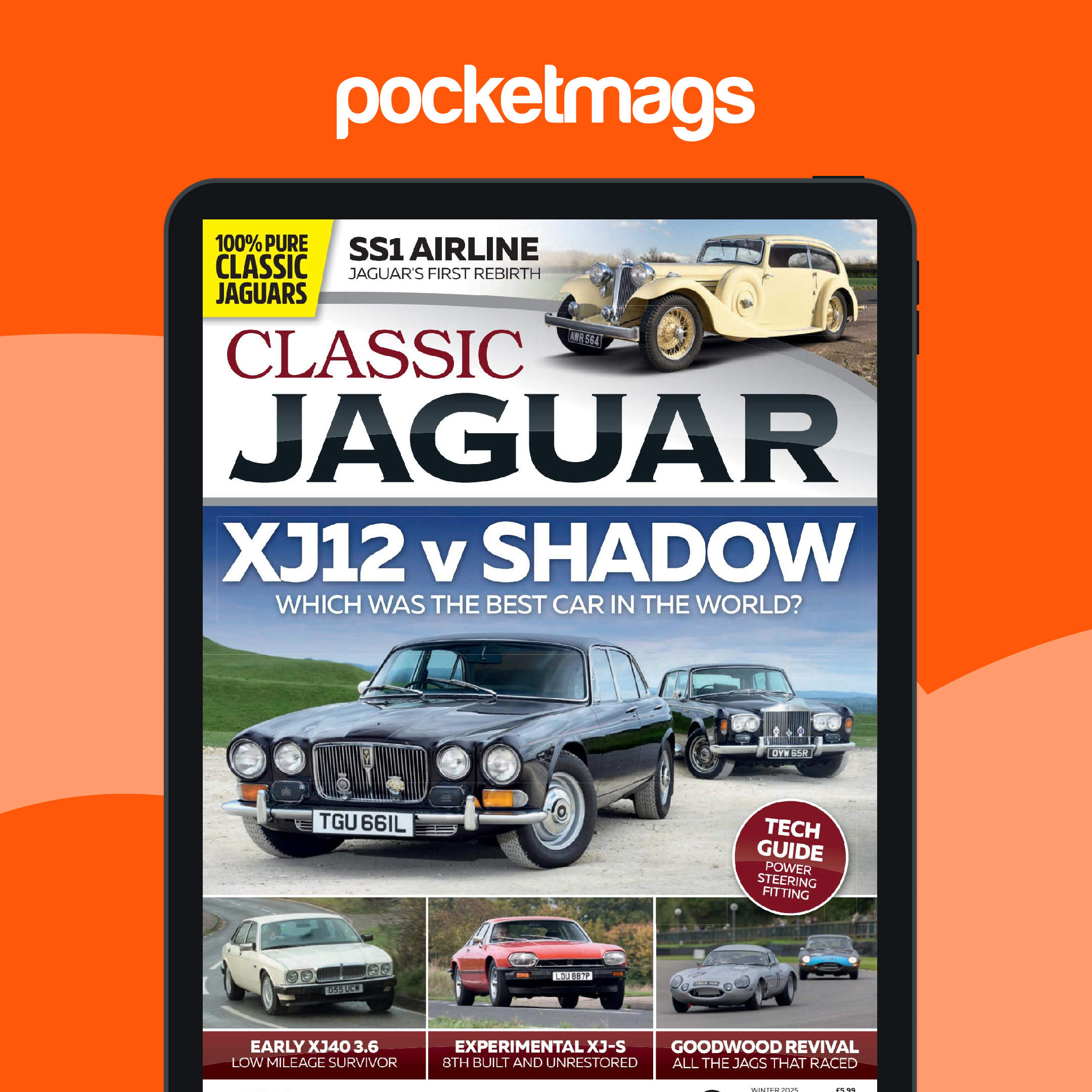 Classic Jaguar Magazine Subscriptions and Winter 25 Issue
