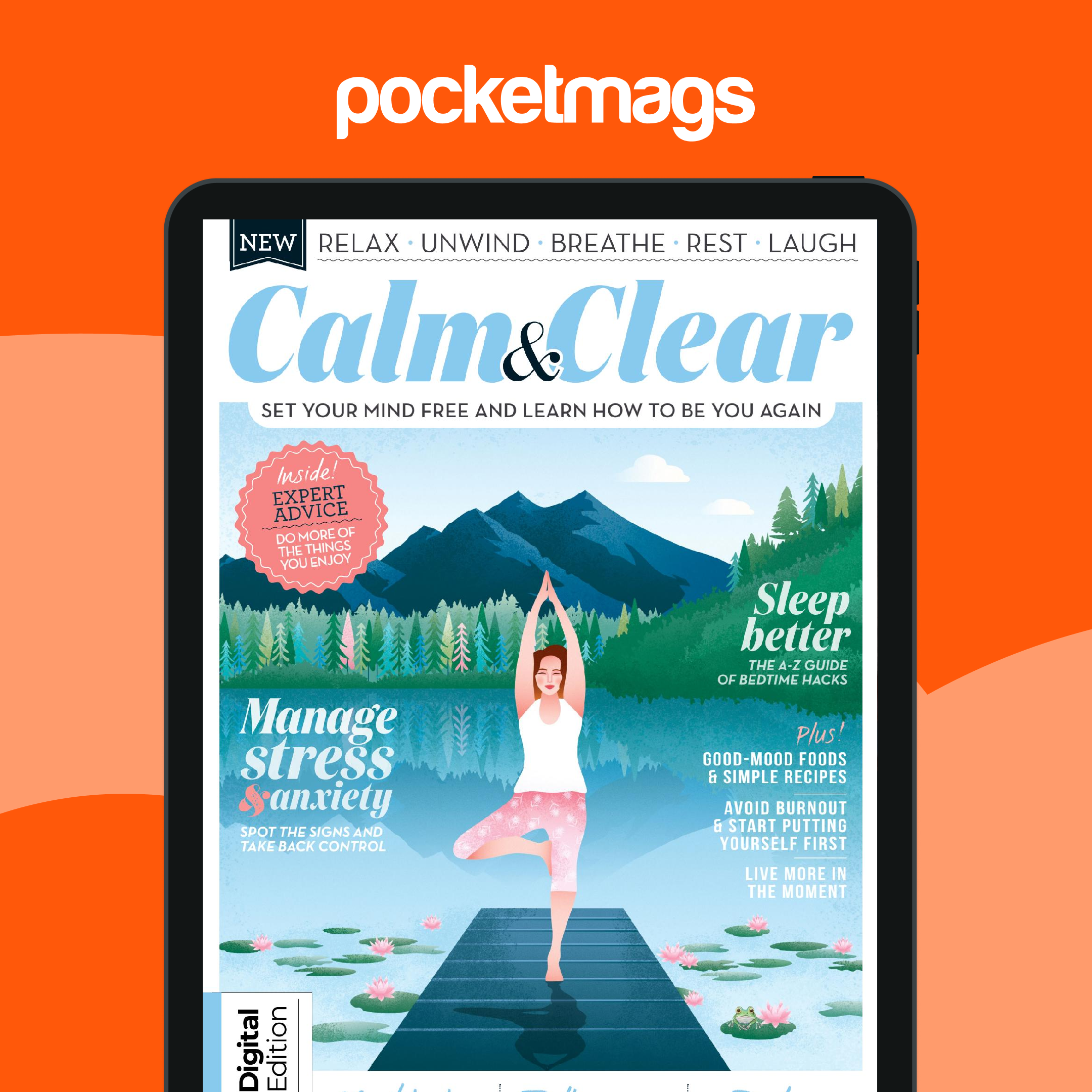 Lifestyle Bookazine - Calm & Clear Fifth Edition Back Issue