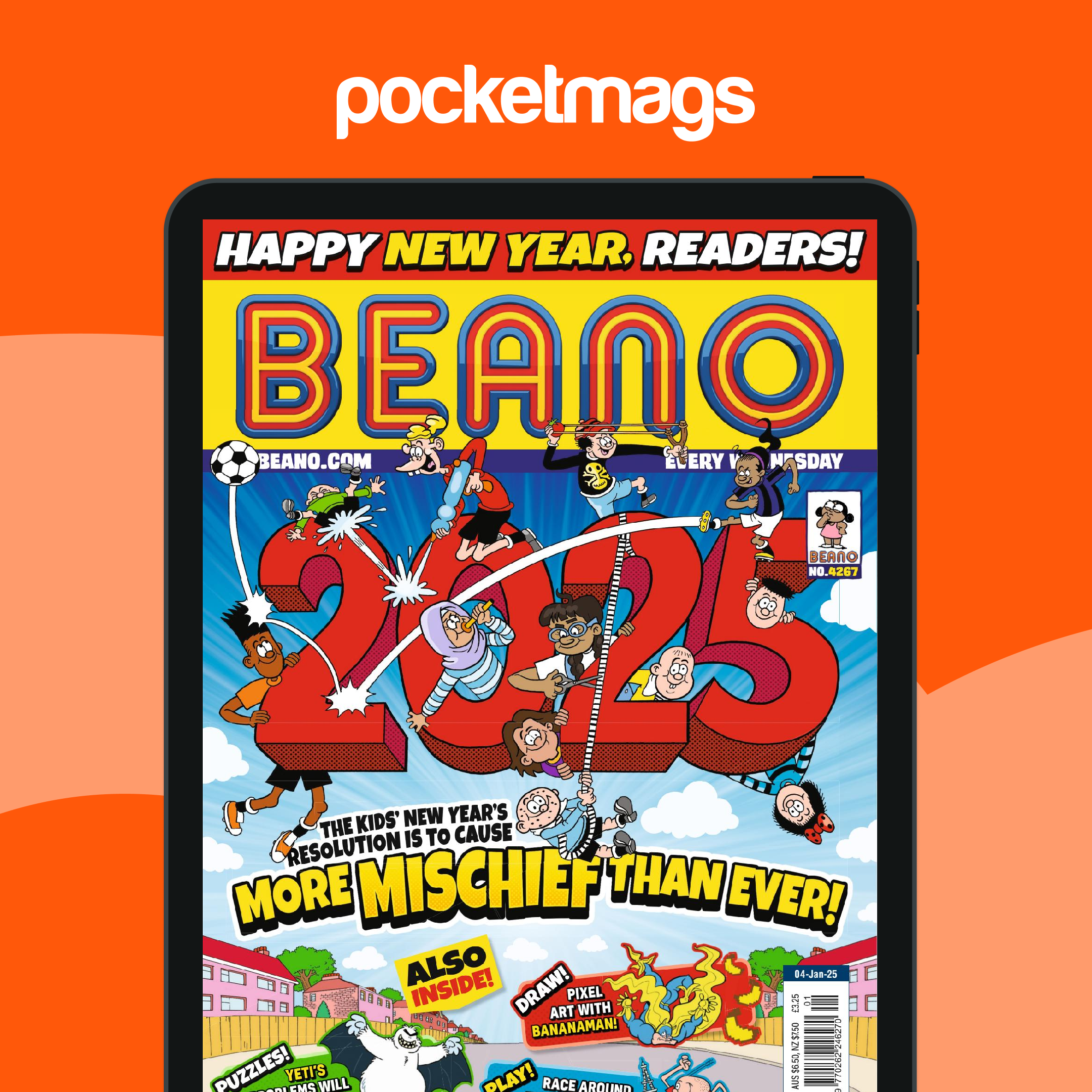 Beano Magazine - 04-Jan Back Issue