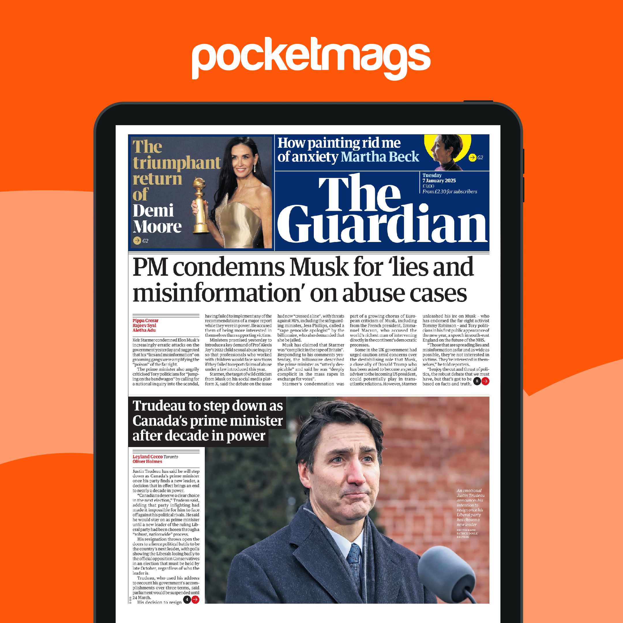 The Guardian Newspaper Subscriptions and Tuesday, 07 January 2025 Issue