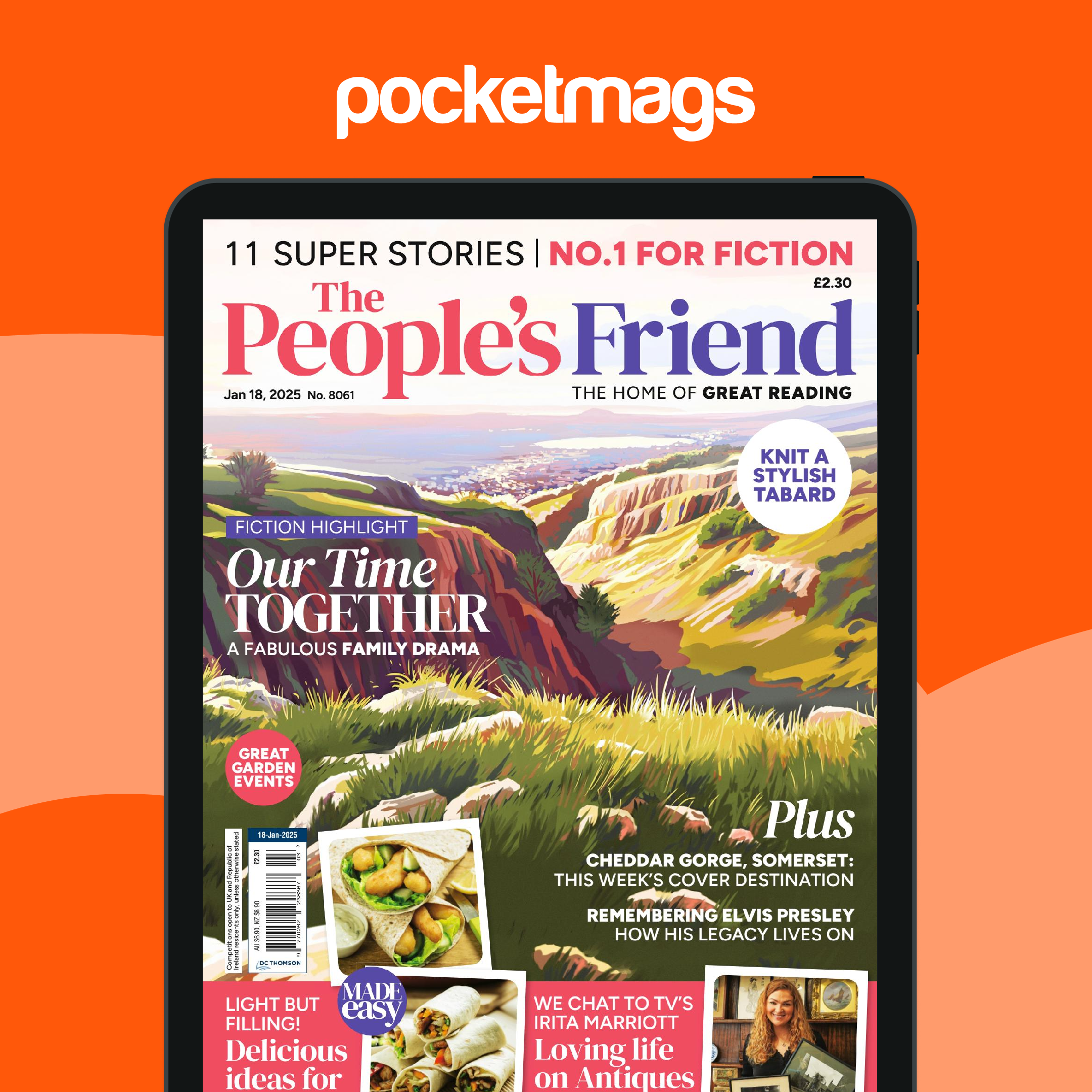 Jan Back The People’s Friend Magazine - 18-Jan Back Issue