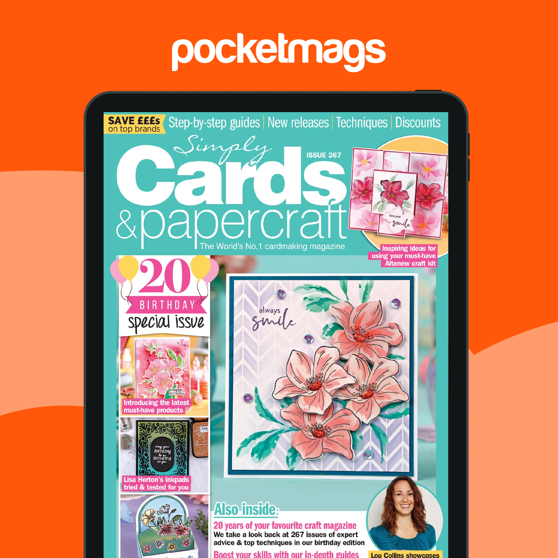 Magazine Card Simply Cards & Papercraft Magazine - Issue 267 Back Issue