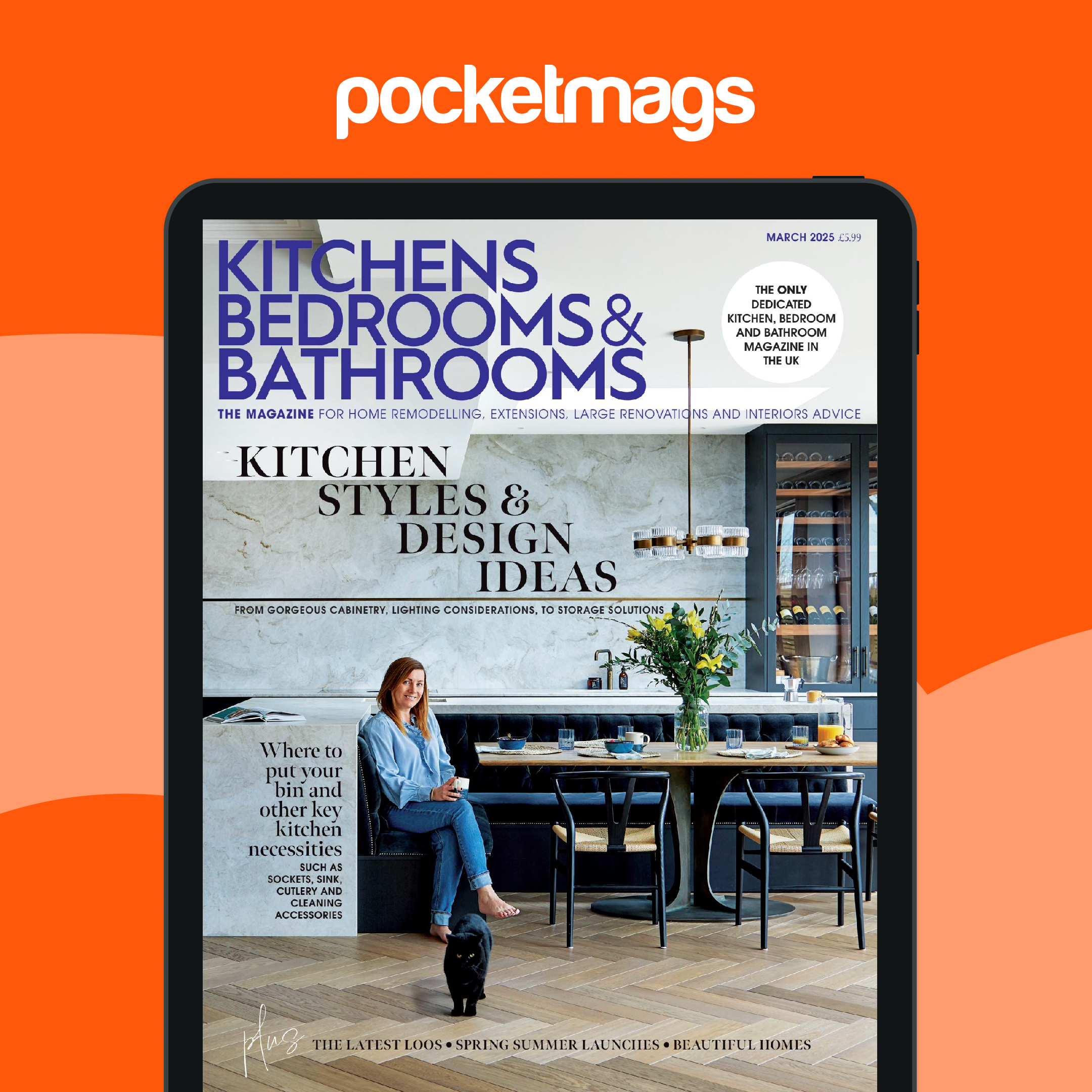 Kitchens Bedrooms & Bathrooms magazine - March 2025 Back Issue