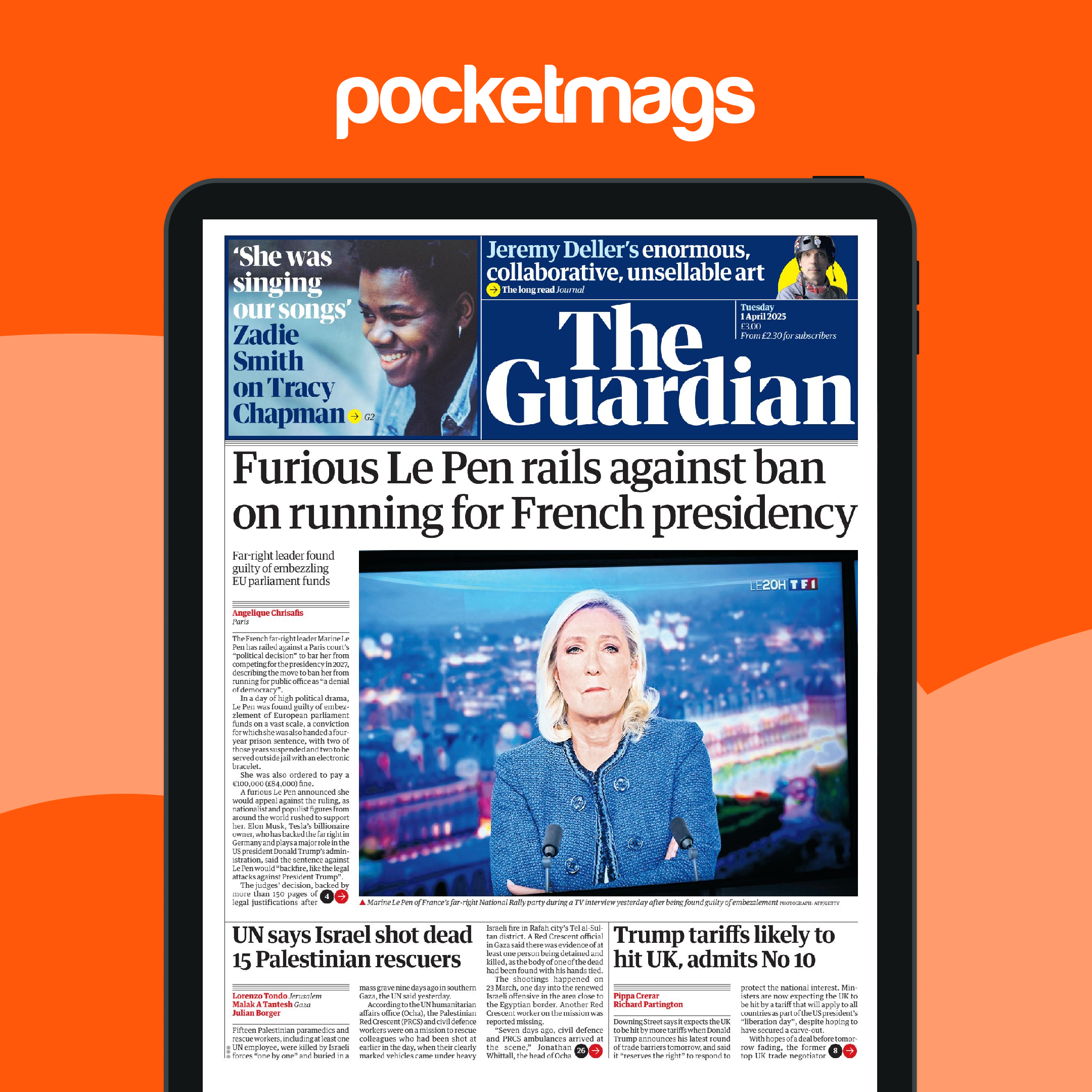 The Guardian Newspaper - Tuesday, 01 April 2025 Back Issue