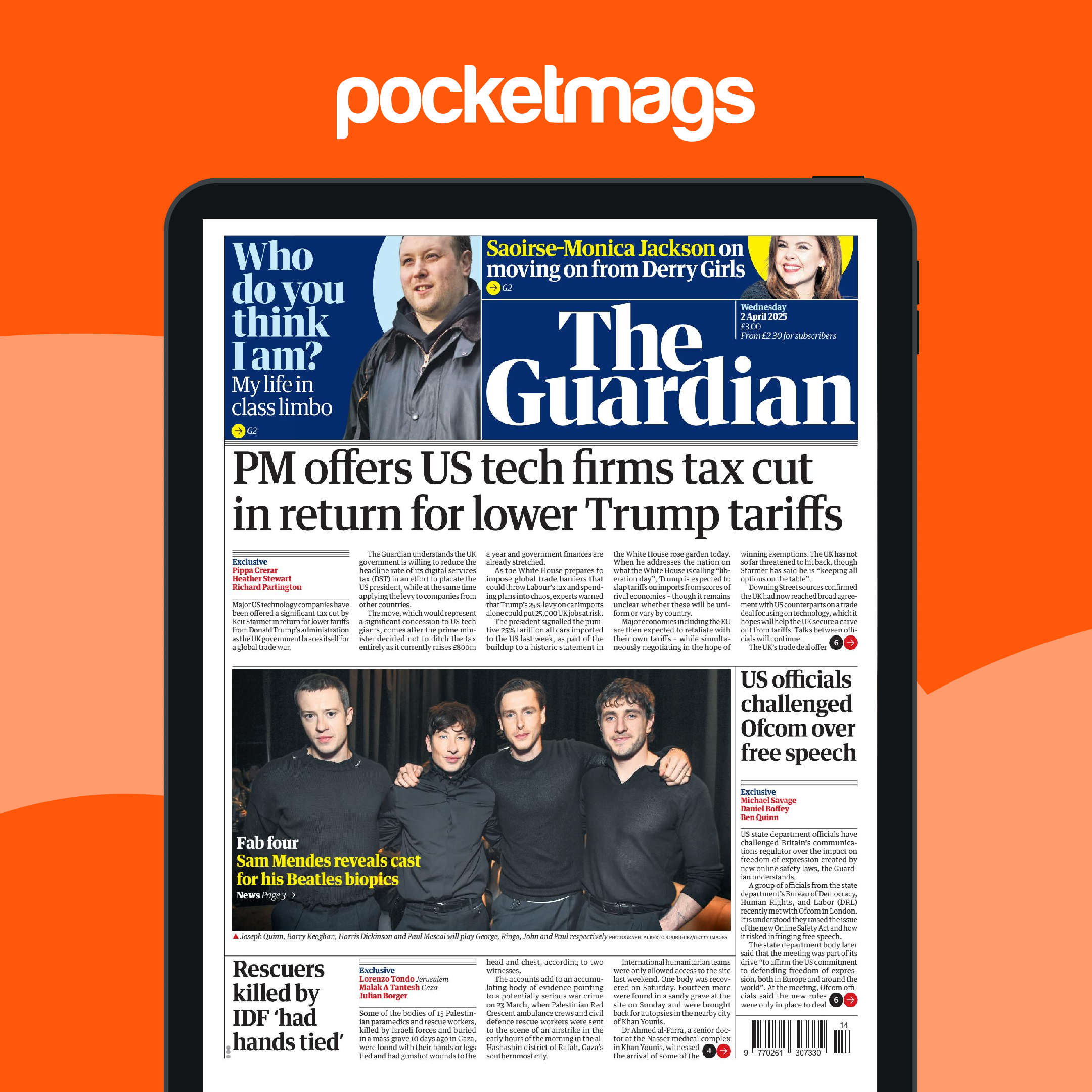 The Guardian Newspaper - Wednesday, 02 April 2025 Back Issue