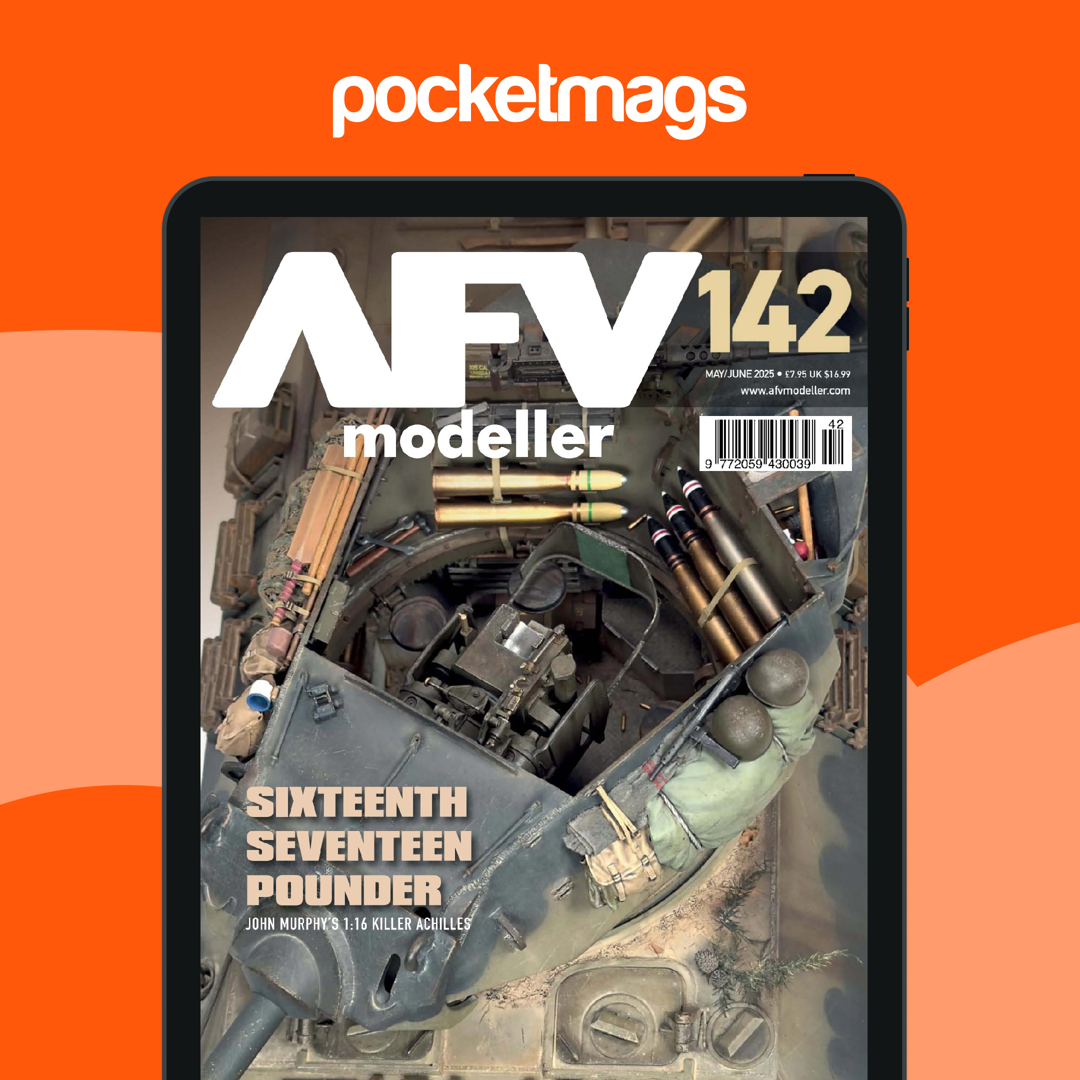 Meng AFV Modeller Magazine Subscriptions and AFV142 Issue