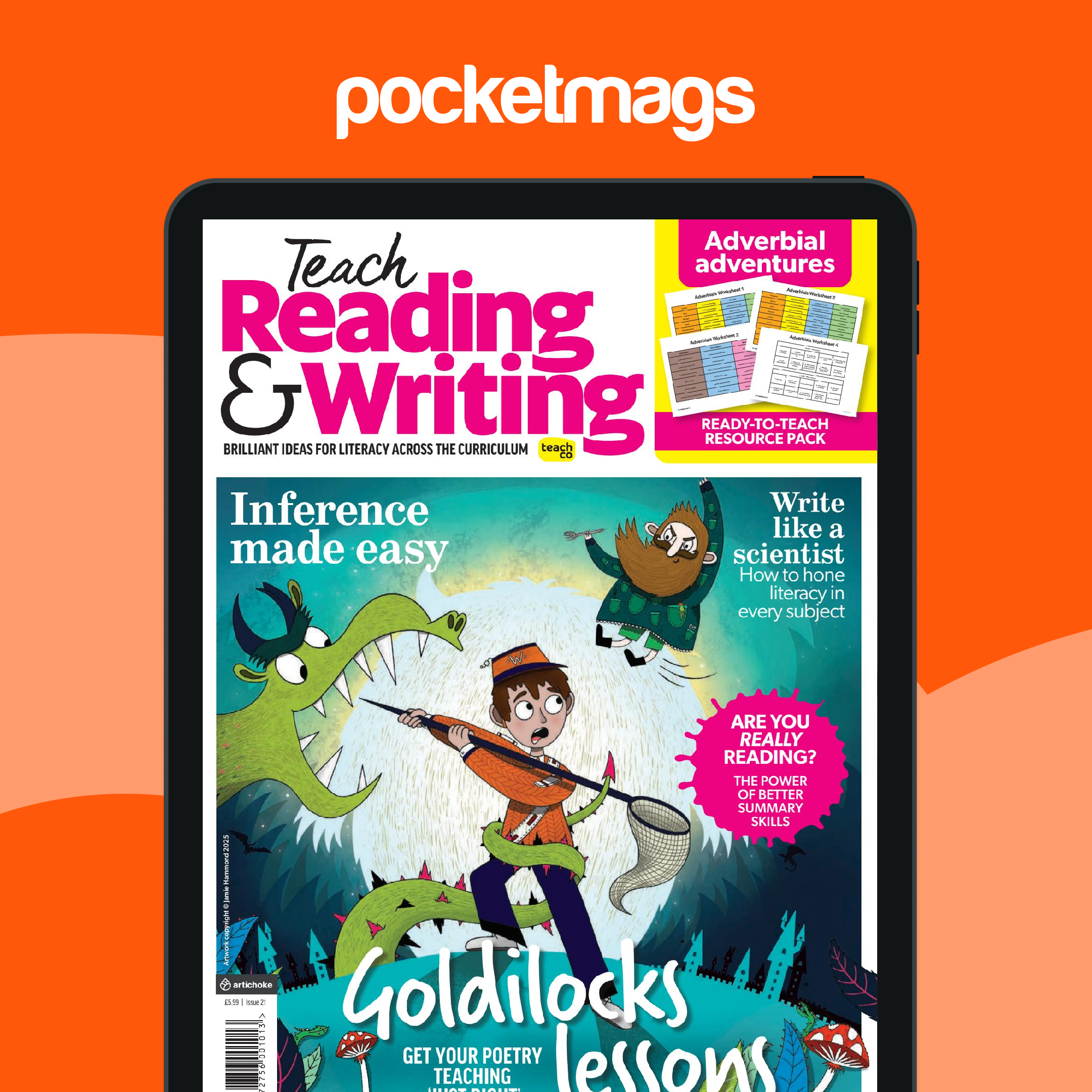 Teach Primary Magazine - Reading & Writing 21 Back Issue