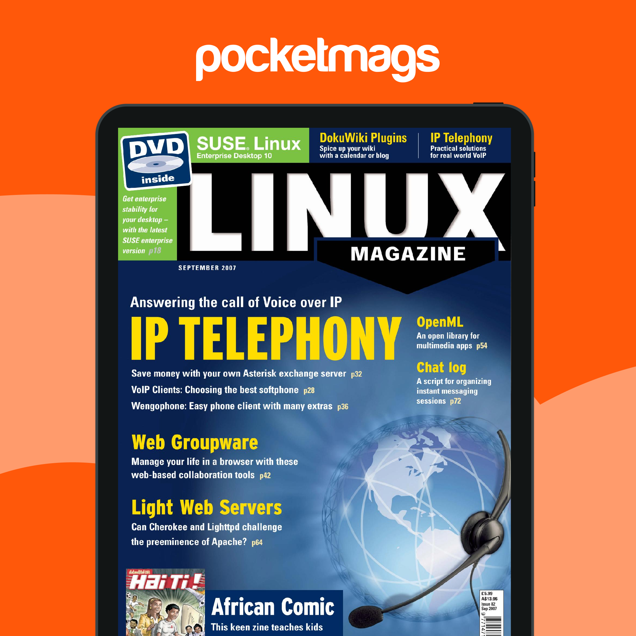 Linux Magazine September 2007 Back Issue