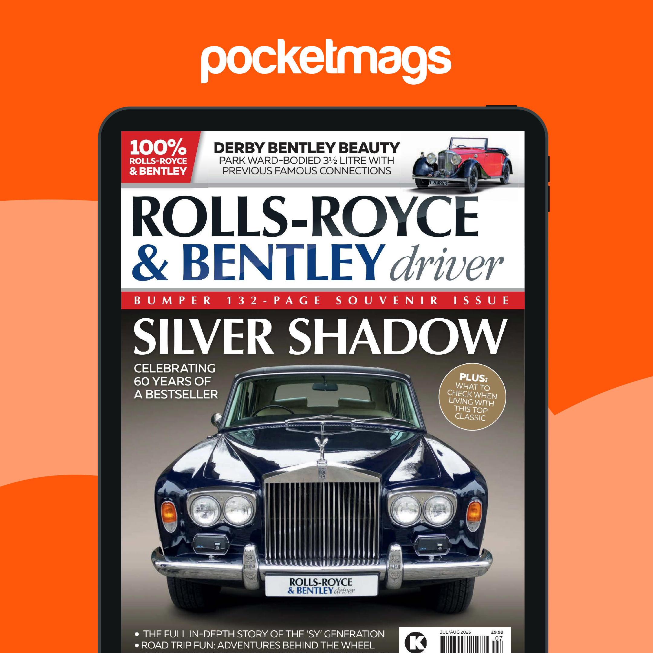 Rolls-Royce & Bentley Driver Magazine Subscriptions and Jul