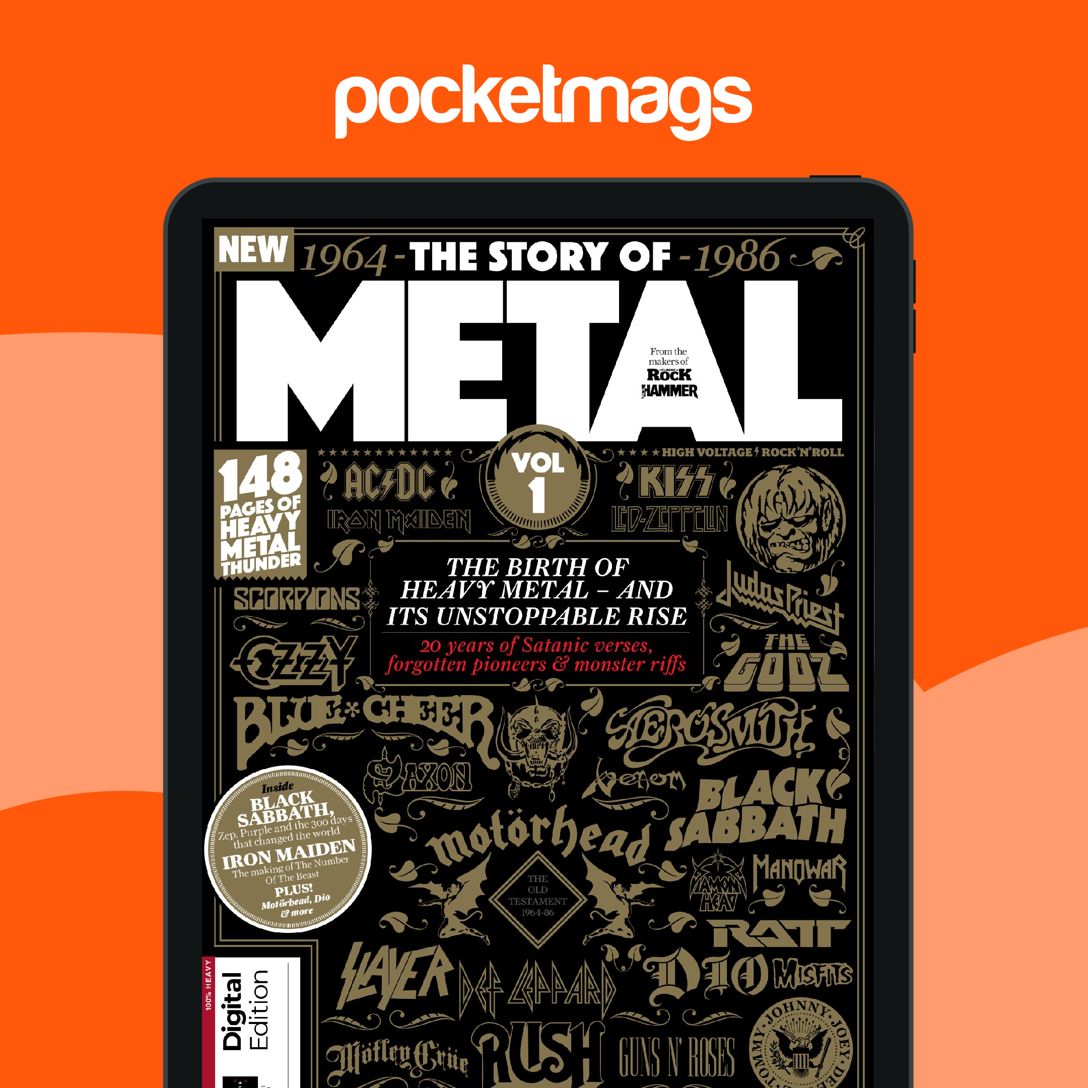Revised Back Music Magazine - The Story of Metal Volume 1 Seventh Revised Edition ...