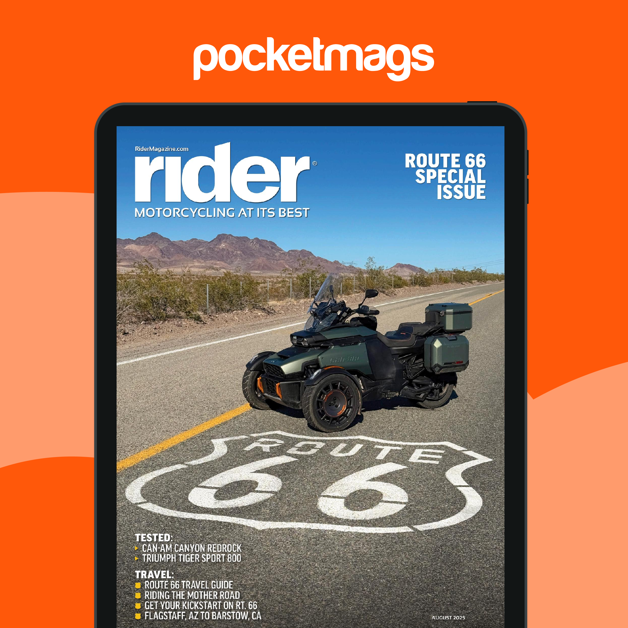 Rider Magazine Subscriptions and August 2025 Issue