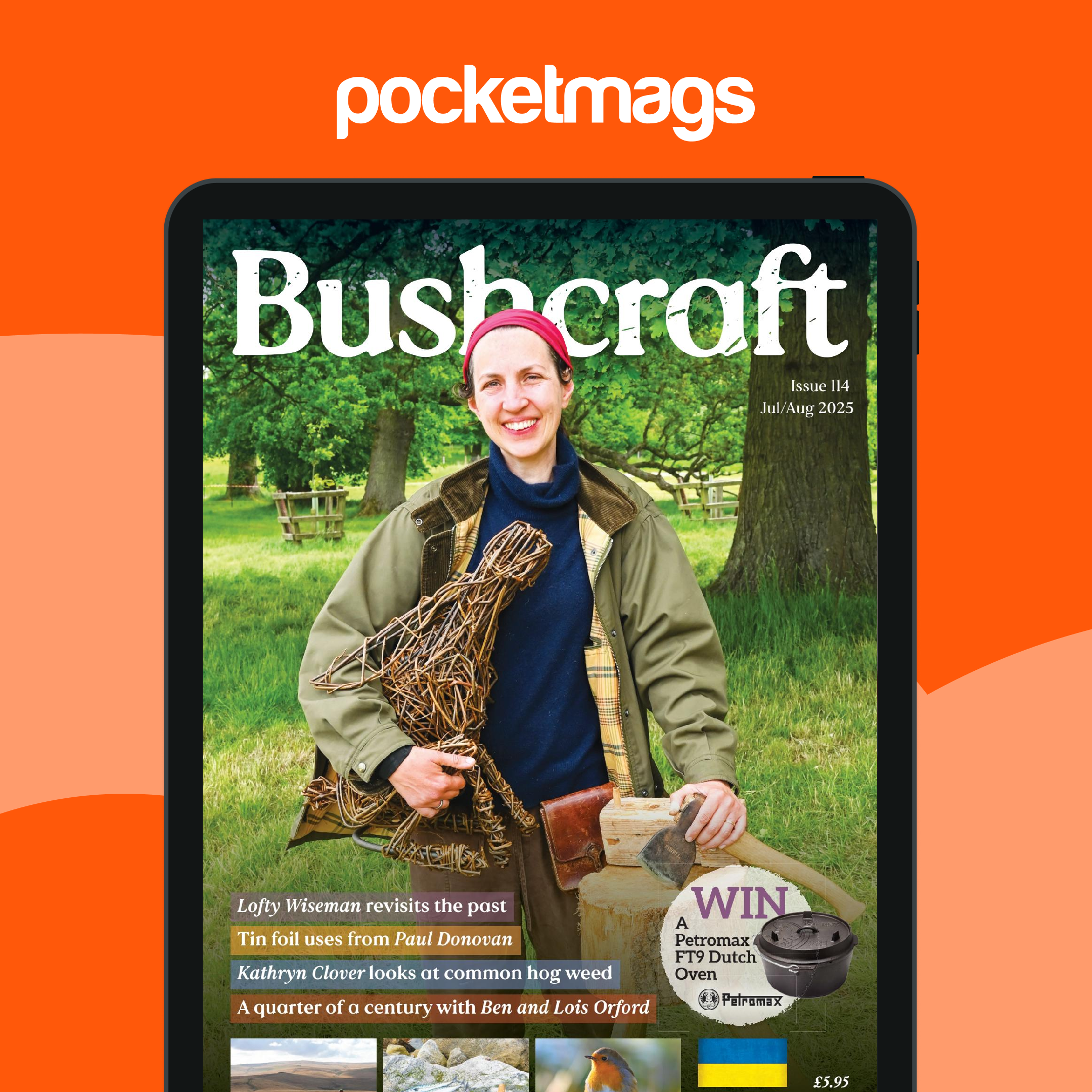 Skill Issue Magazine Bushcraft & Survival Skills Magazine - Issue 114 Back Issue