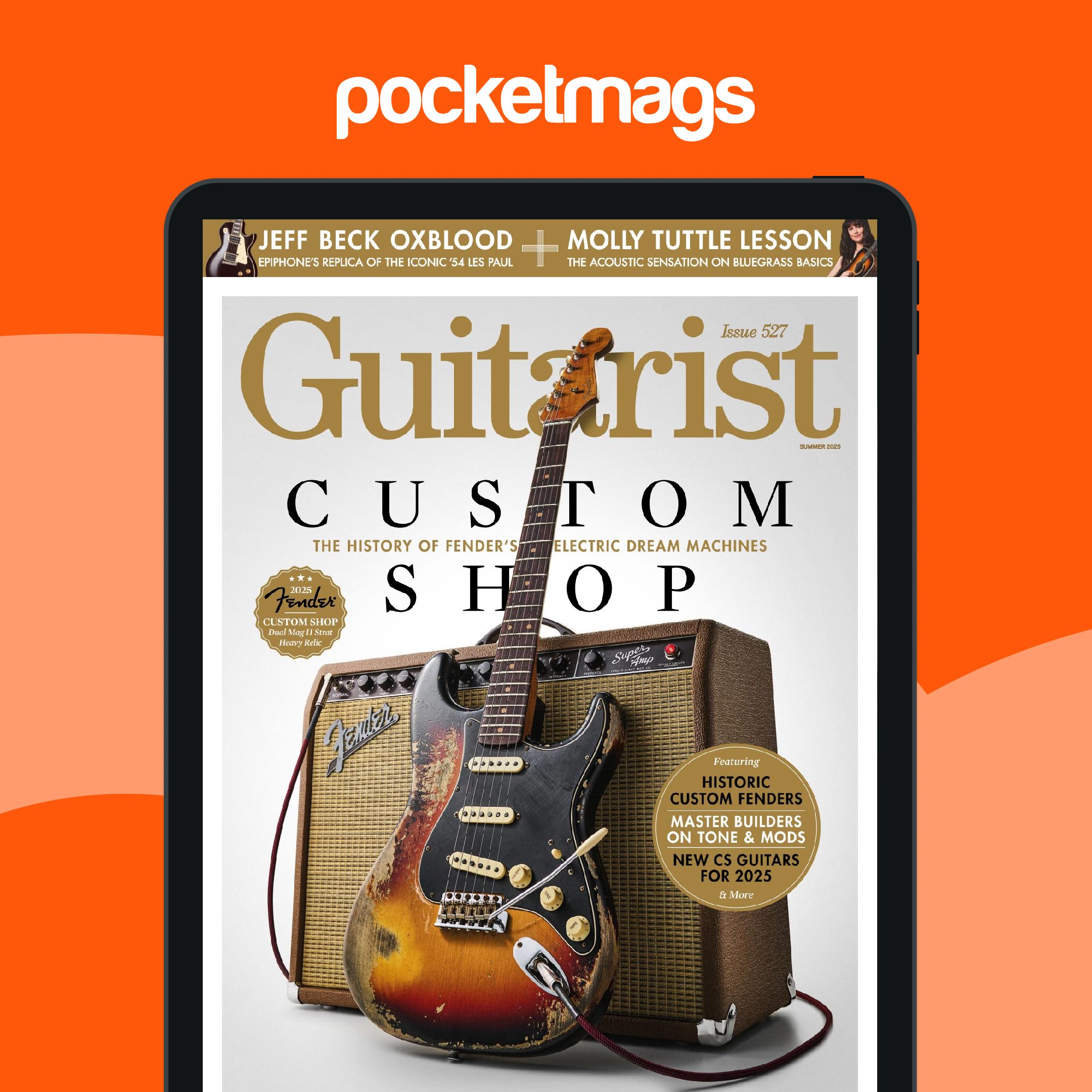 Guitarist Magazine Subscriptions and Summer 2025 Issue