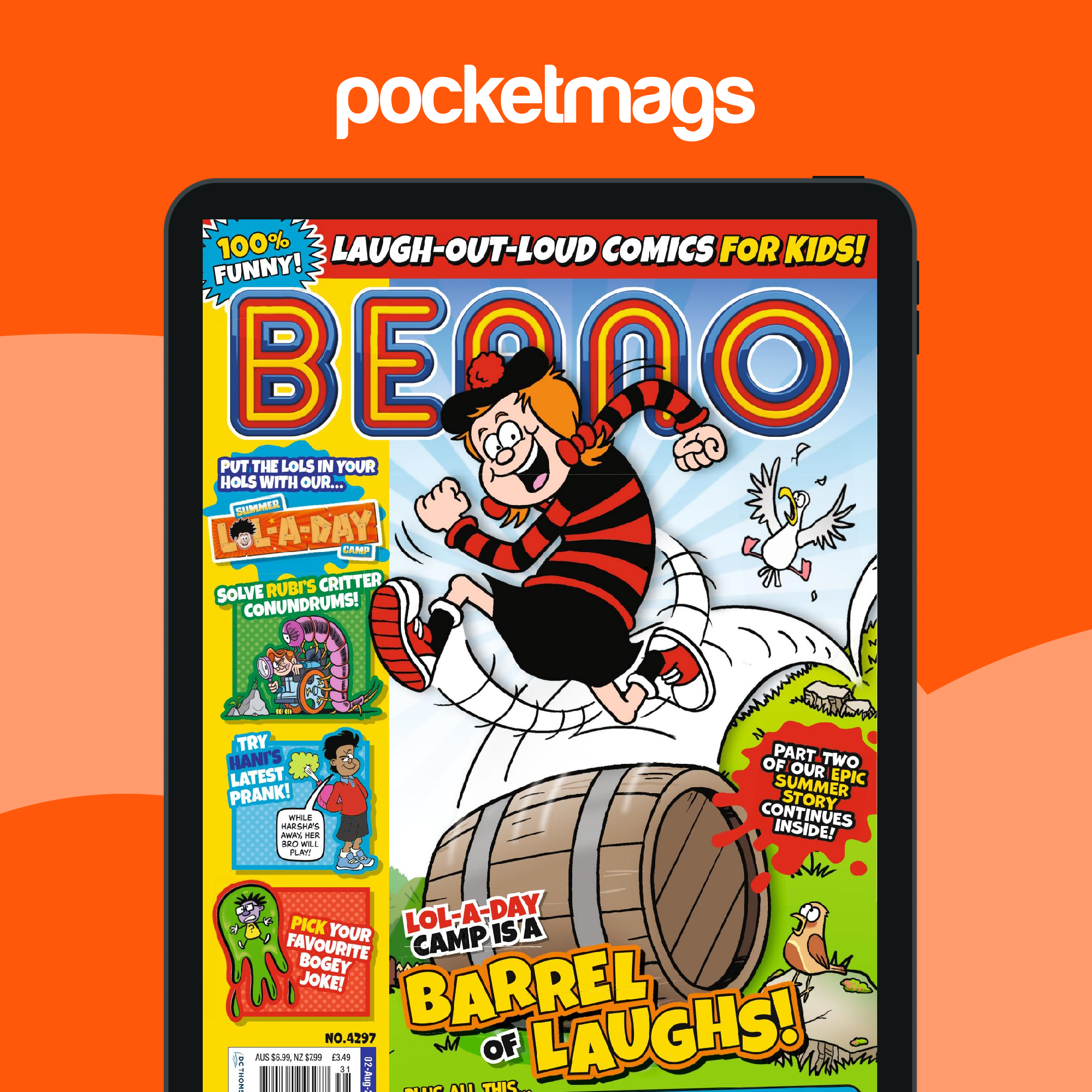 Beano Magazine - 02-Aug Back Issue