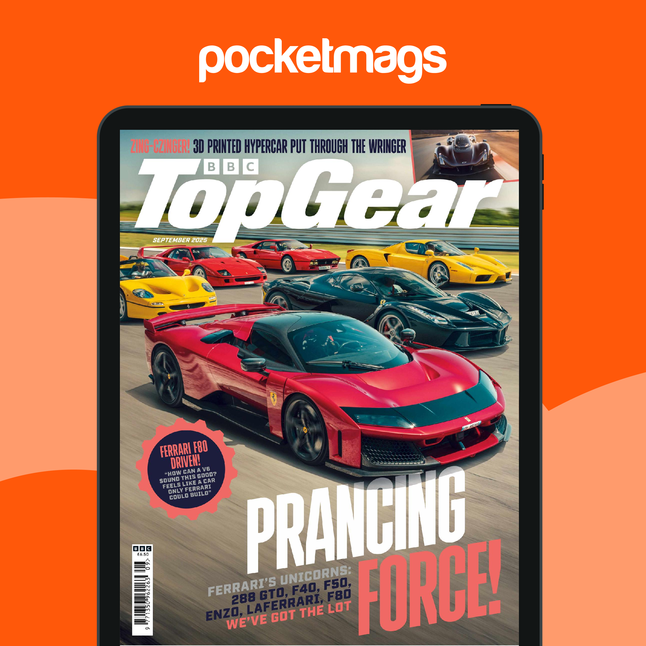 BBC Top Gear Magazine September 2025 Back Issue
