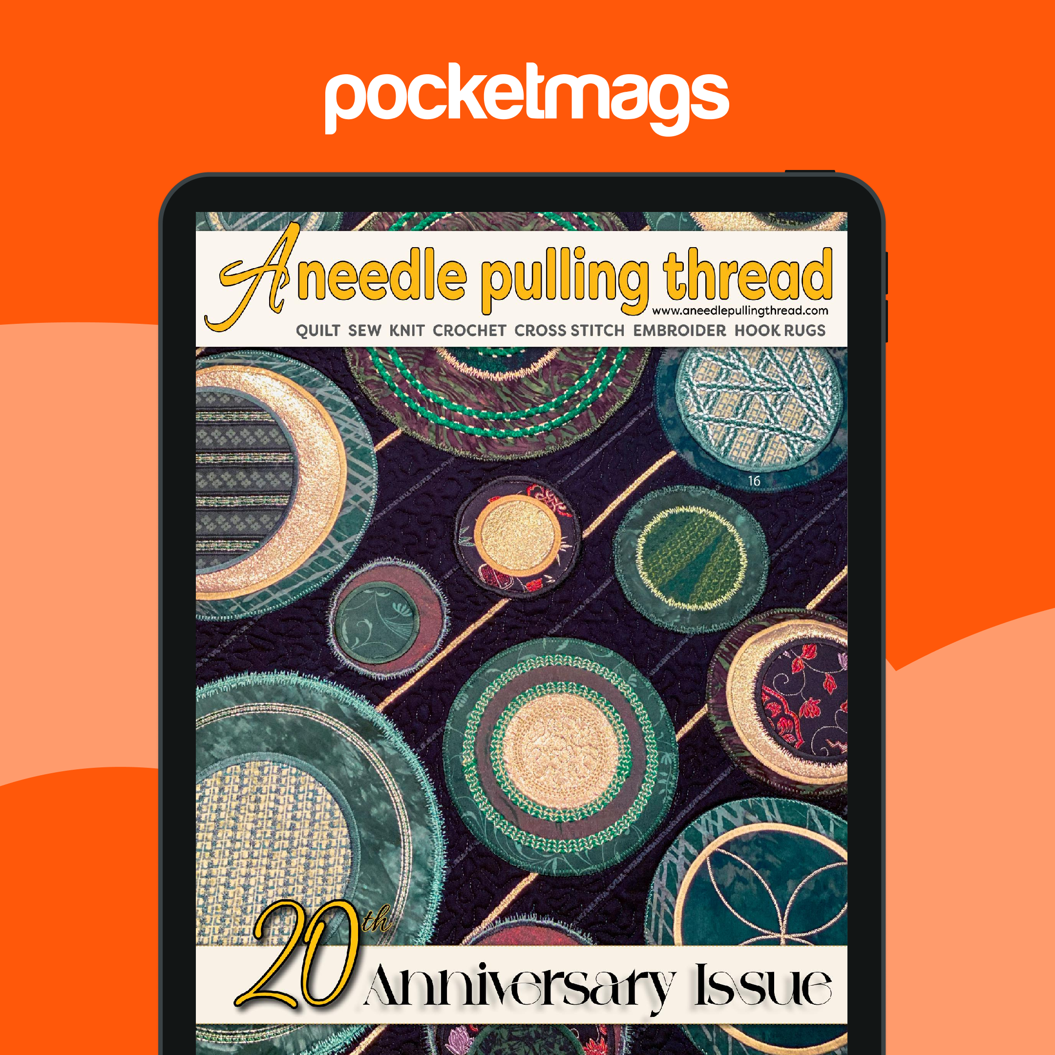 A Needle Pulling Thread Magazine - Issue 70 Back Issue