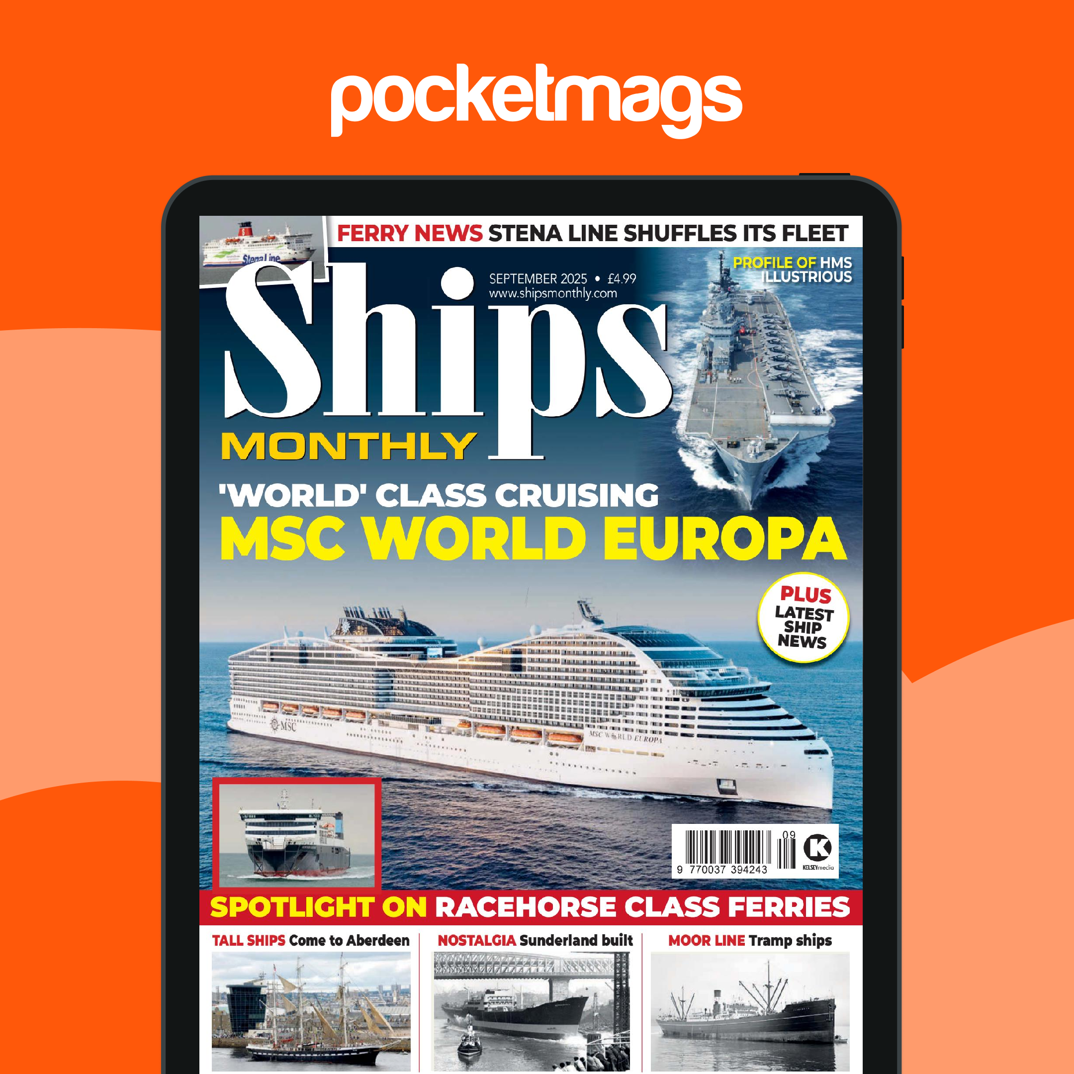 Ships Monthly Magazine Subscriptions and Sep-25 Issue