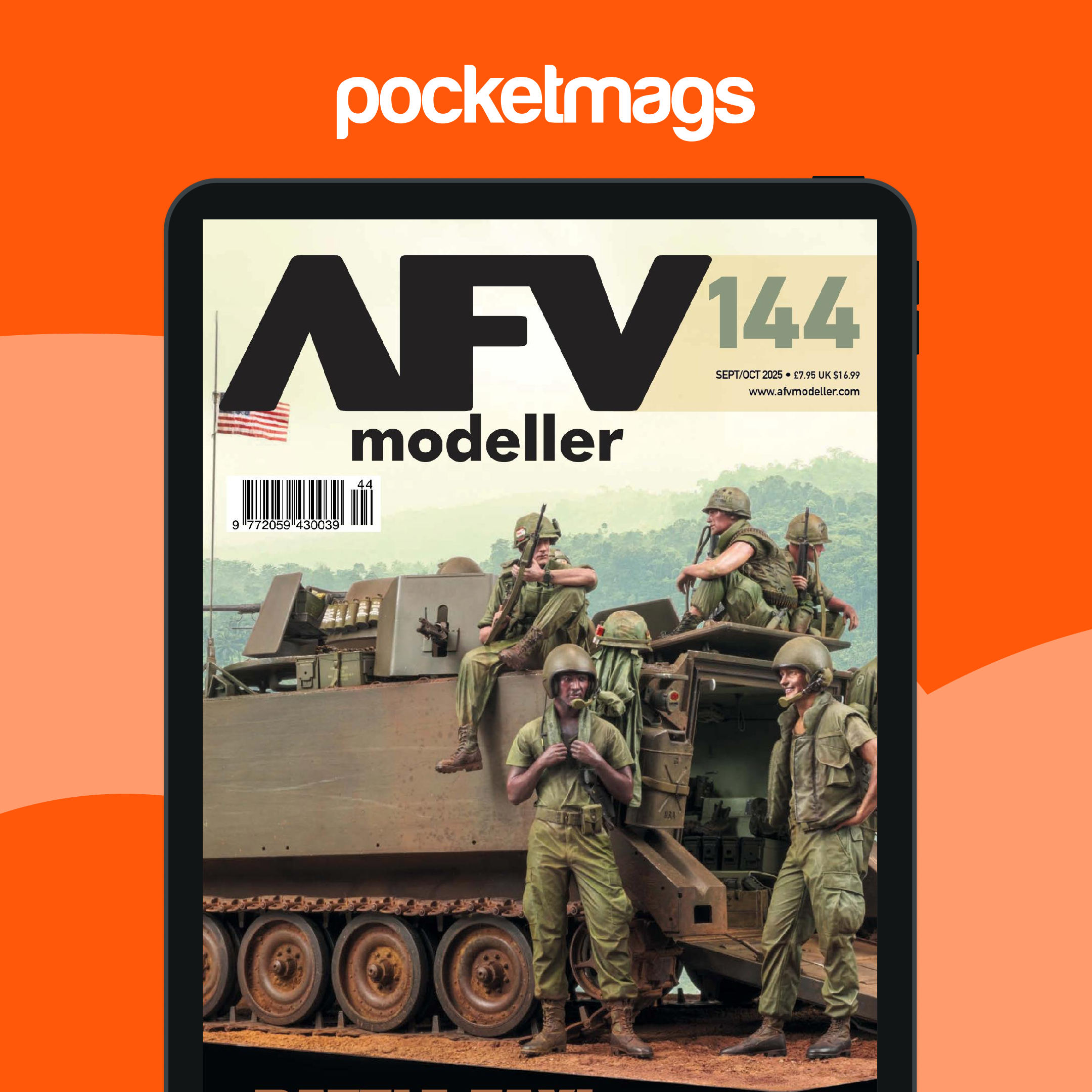 Meng AFV Modeller Magazine Subscriptions and AFV144 Issue