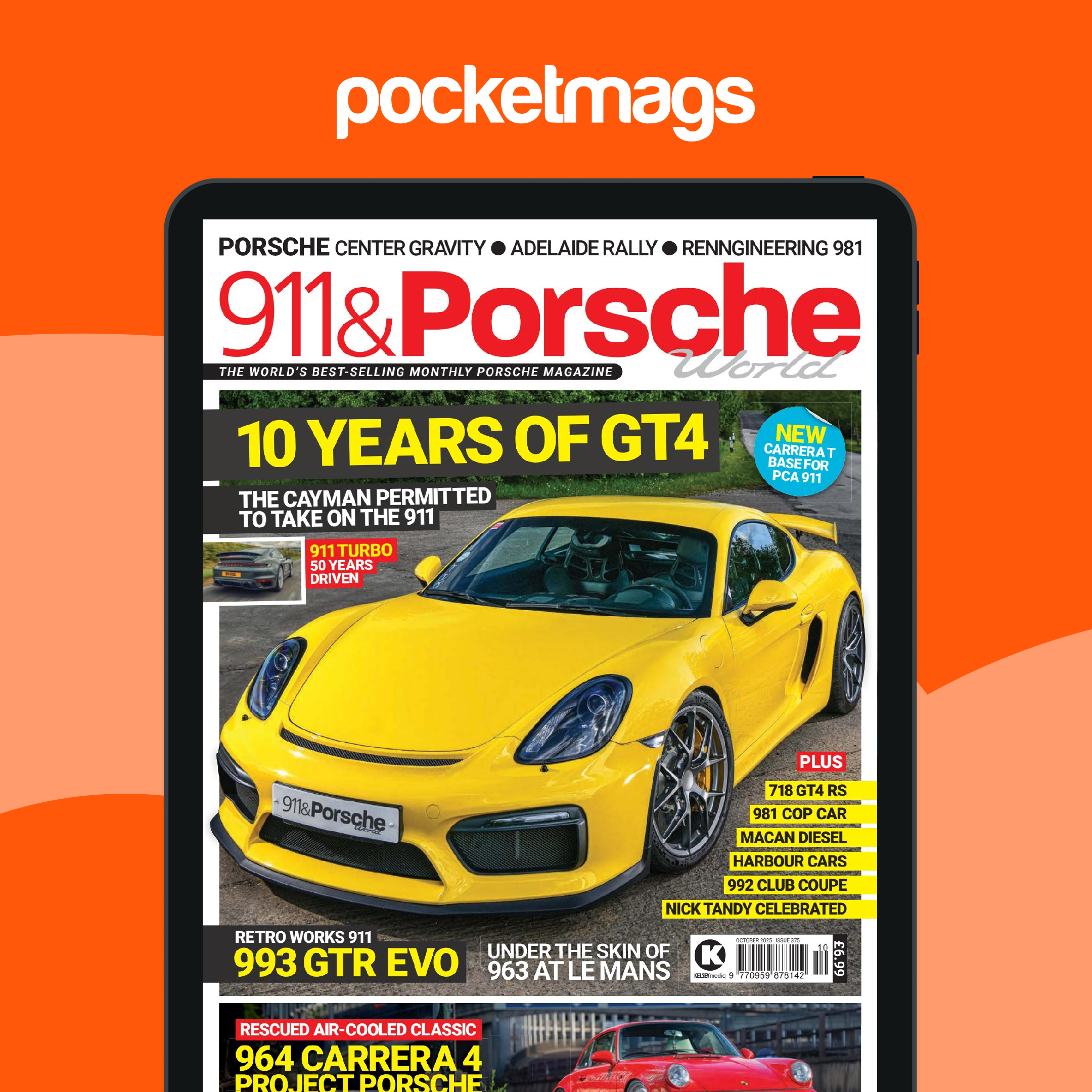 ① THE 911 & PORSCHE MAGAZINE No.1〜No.10 911 & Porsche World Magazine Subscriptions and Oct-25 Issue
