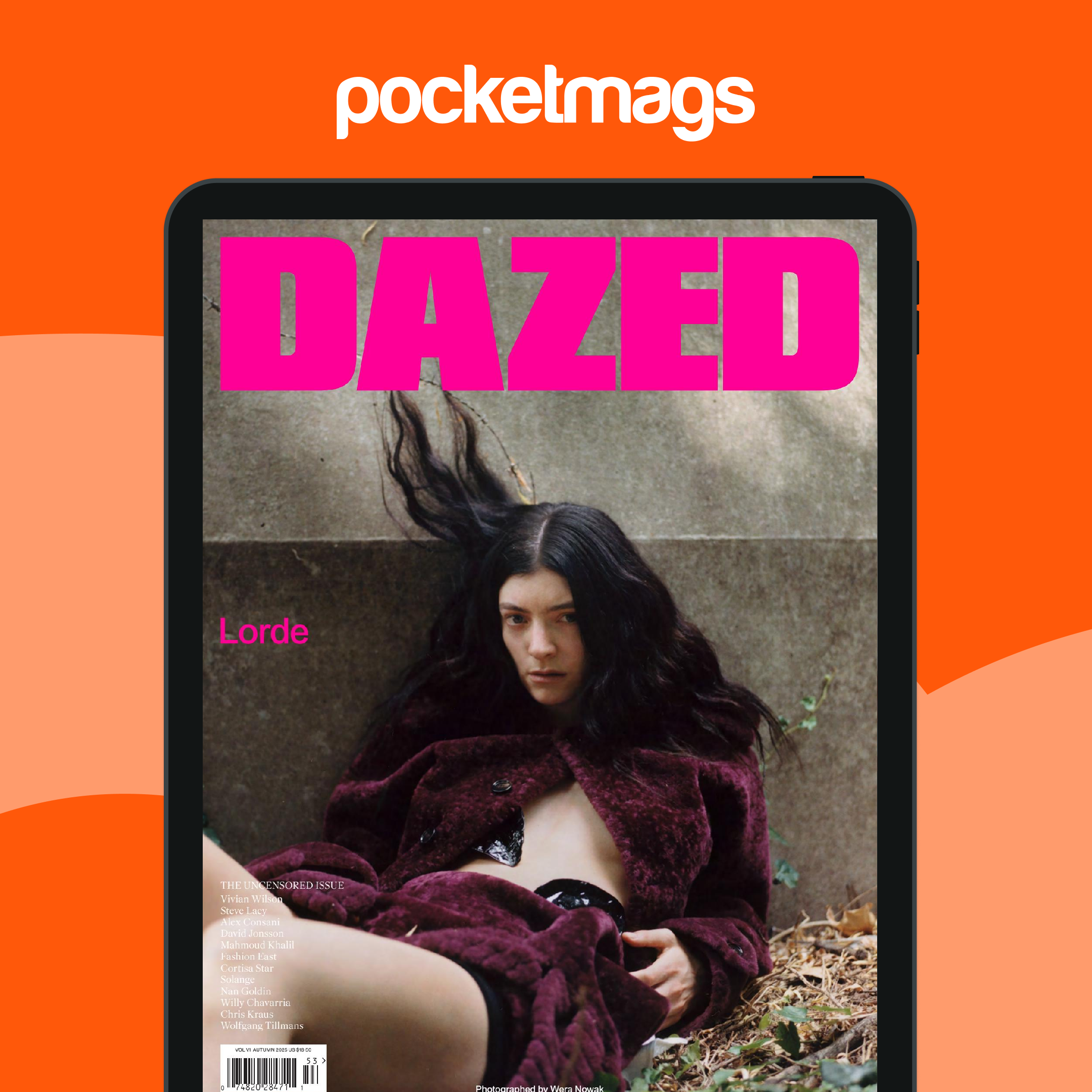 女性情報誌 Dazed Magazine Dazed Magazine Spring 2025 Diane Chiu - YourCelebrityMagazines