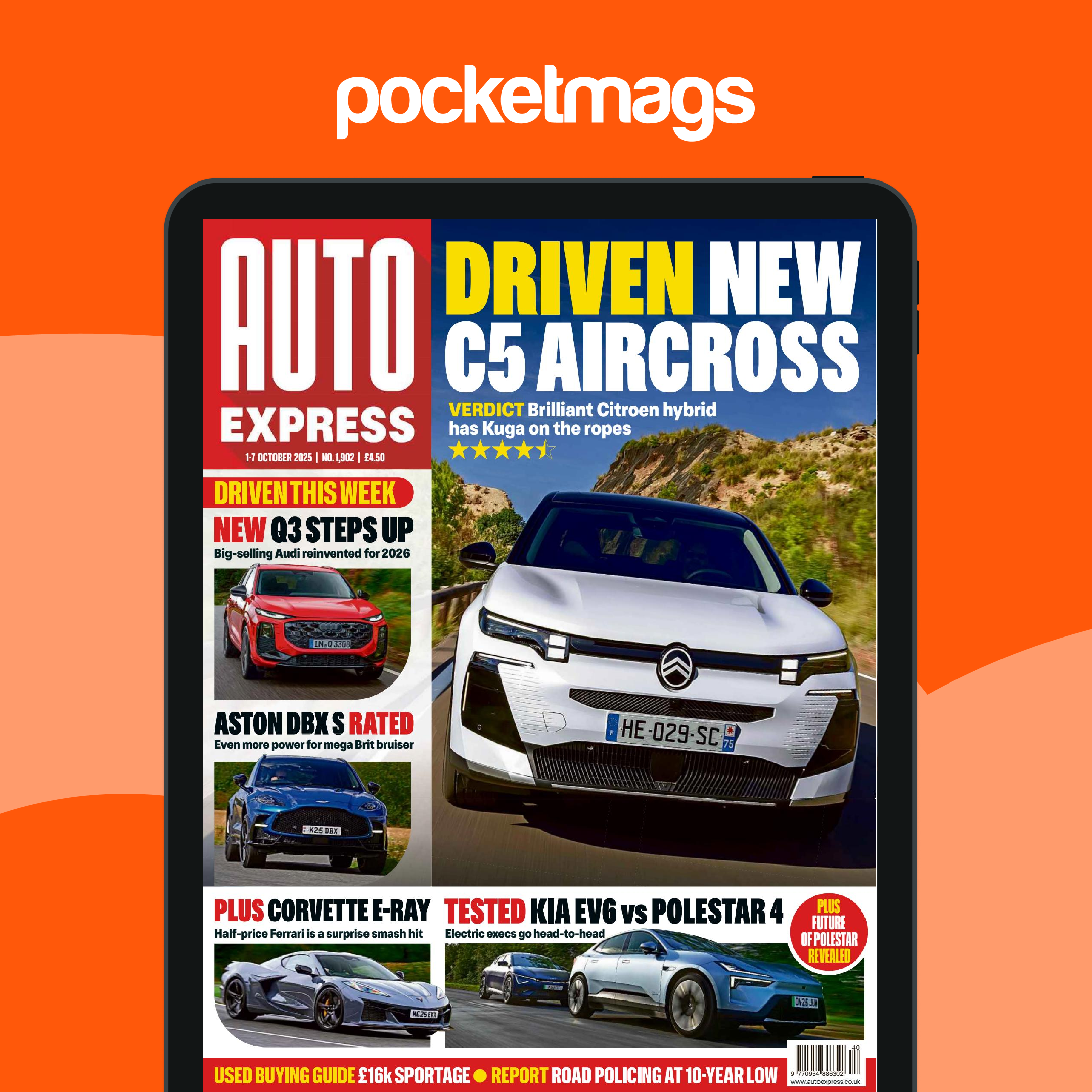 Auto Express Magazine - 01/10/2025 Back Issue