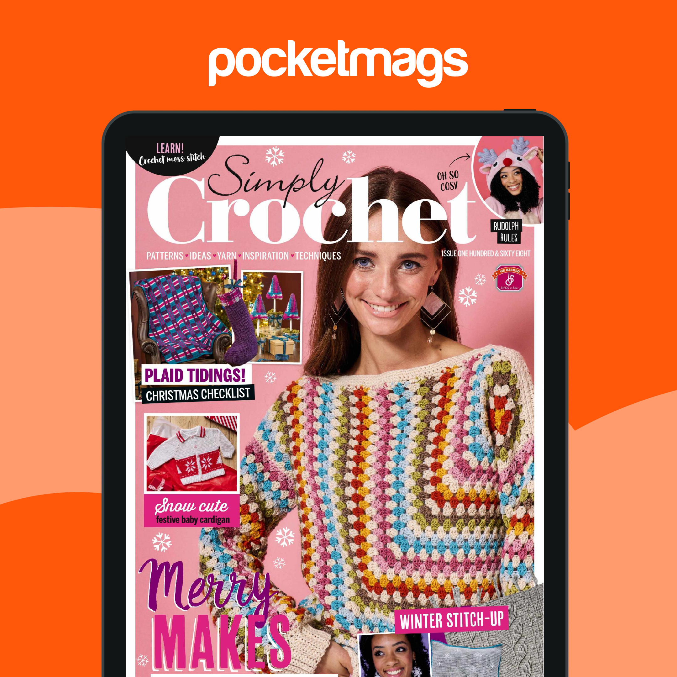 Simply Crochet Magazine Subscriptions and 168 Issue