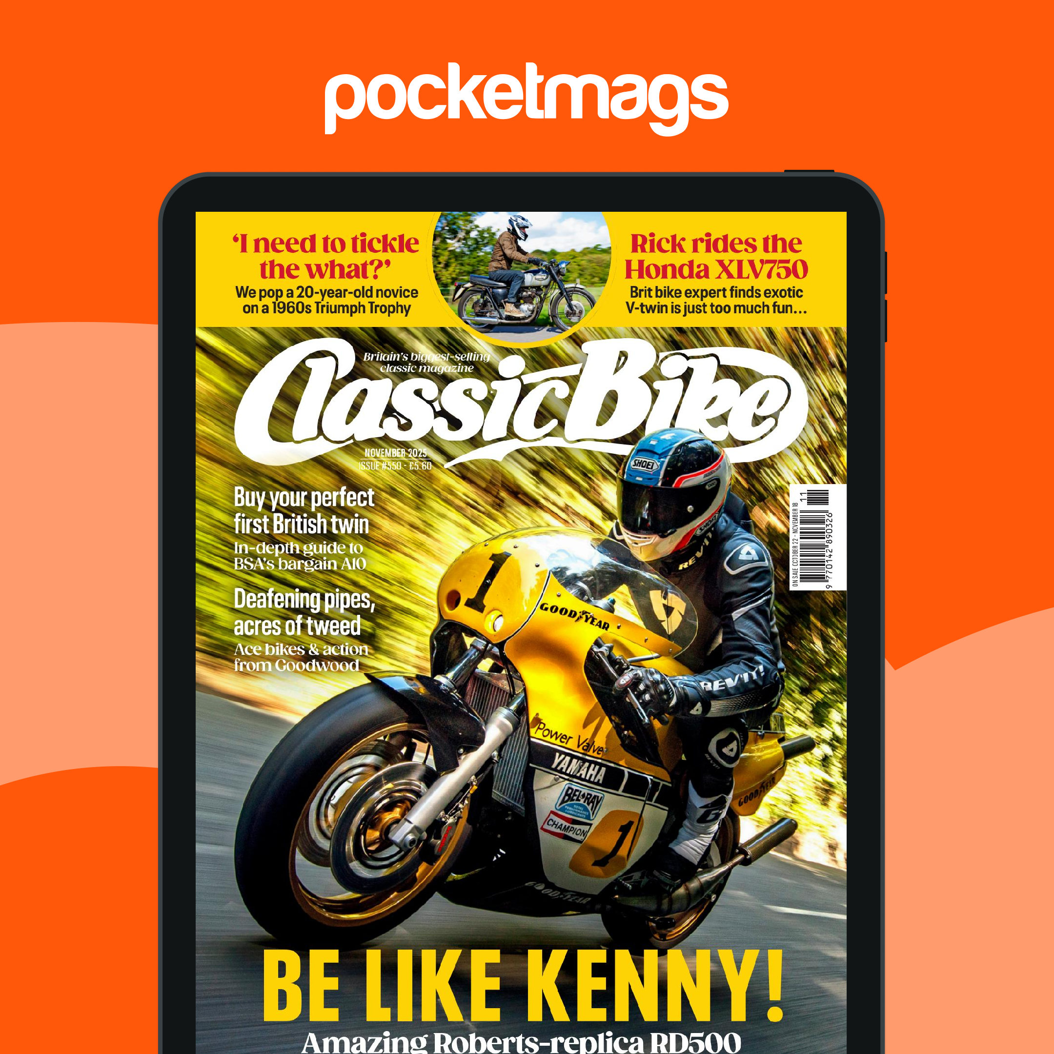 Classic Bike Magazine Subscriptions and Nov-25 Issue