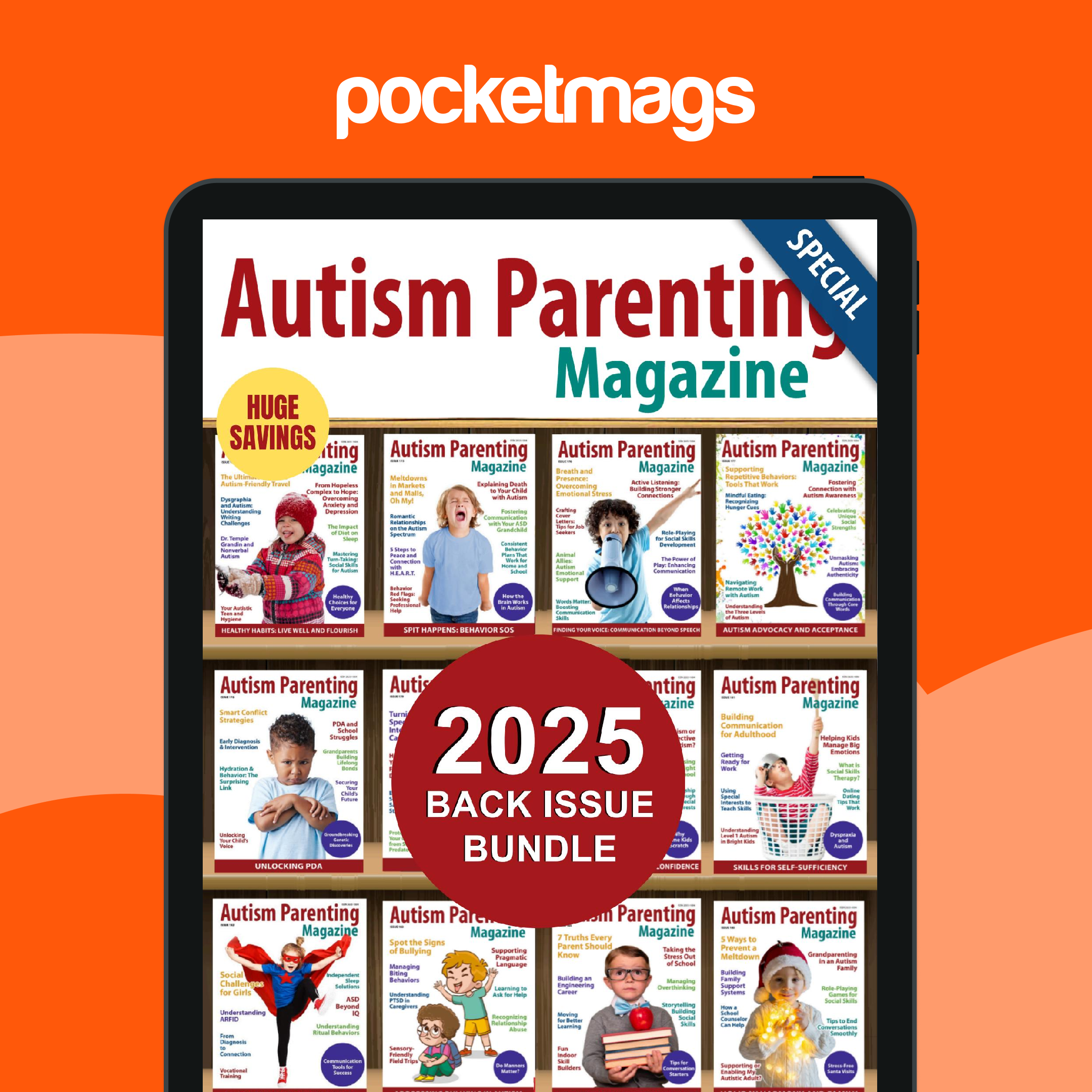 Autism Parenting Magazine - Issue 186 Back Issue bundle Special Issue