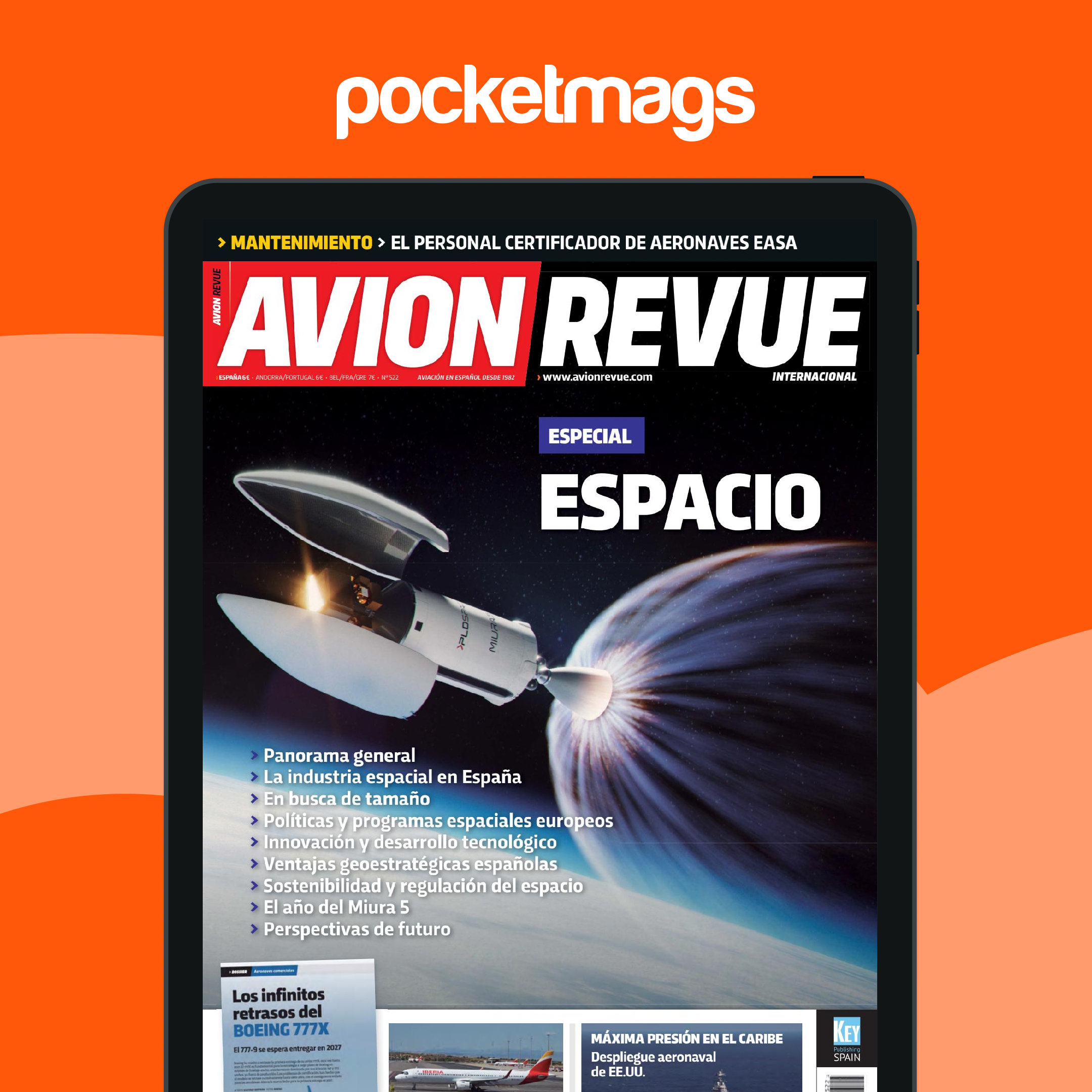 Avion Revue Internacional Magazine - Número 522 Back Issue