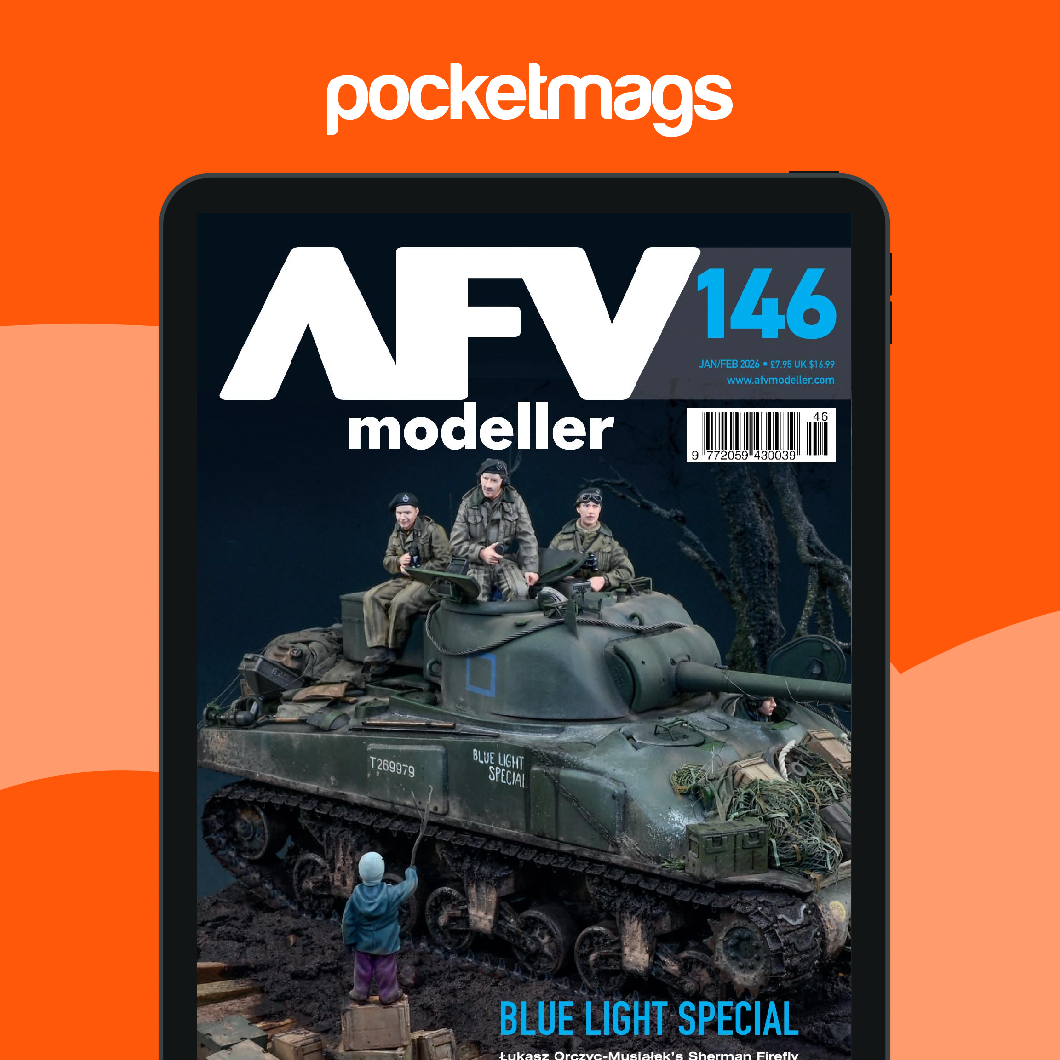 Meng AFV Modeller Magazine Subscriptions and AFV146 Issue