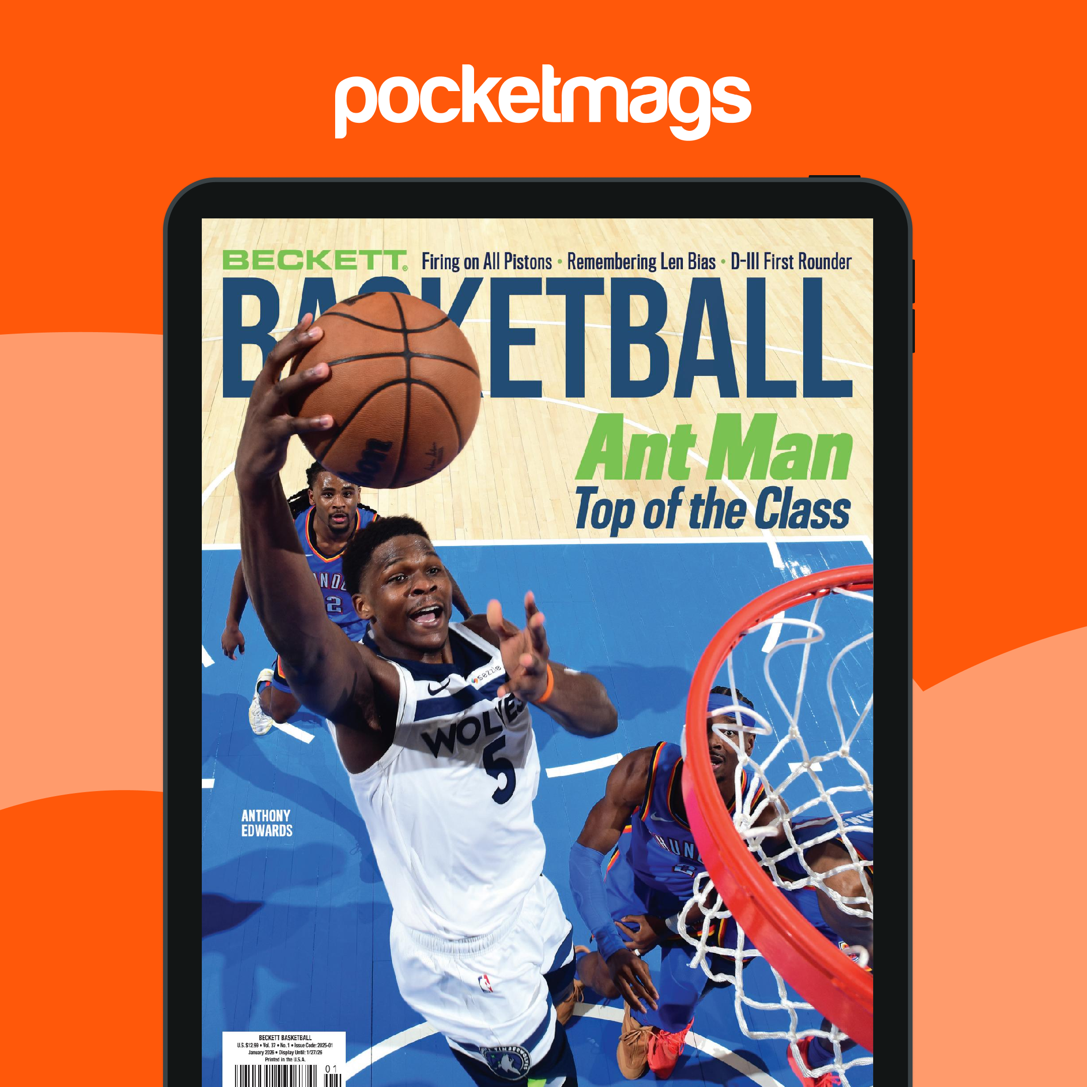 Jan Back Beckett Basketball Magazine - 2026-01 (Basketball-Jan) Back Issue