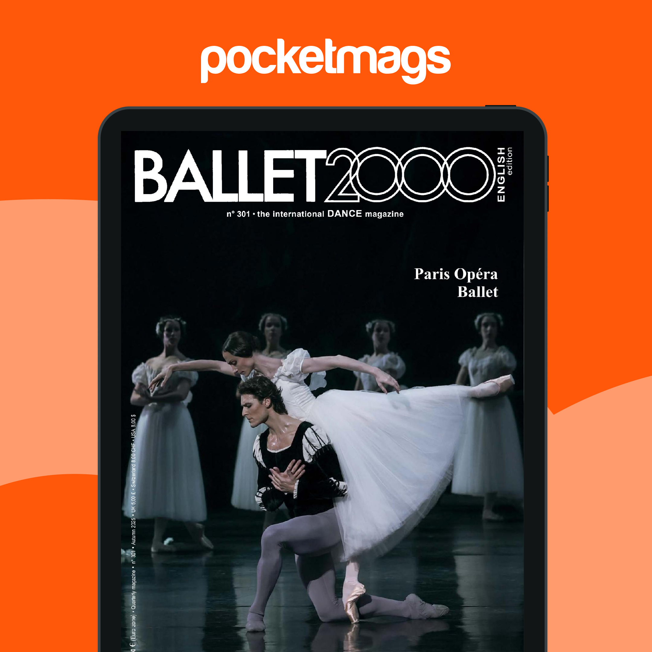 BALLET2000 English Edition Magazine Subscriptions and BALLET2000 n°301 Issue